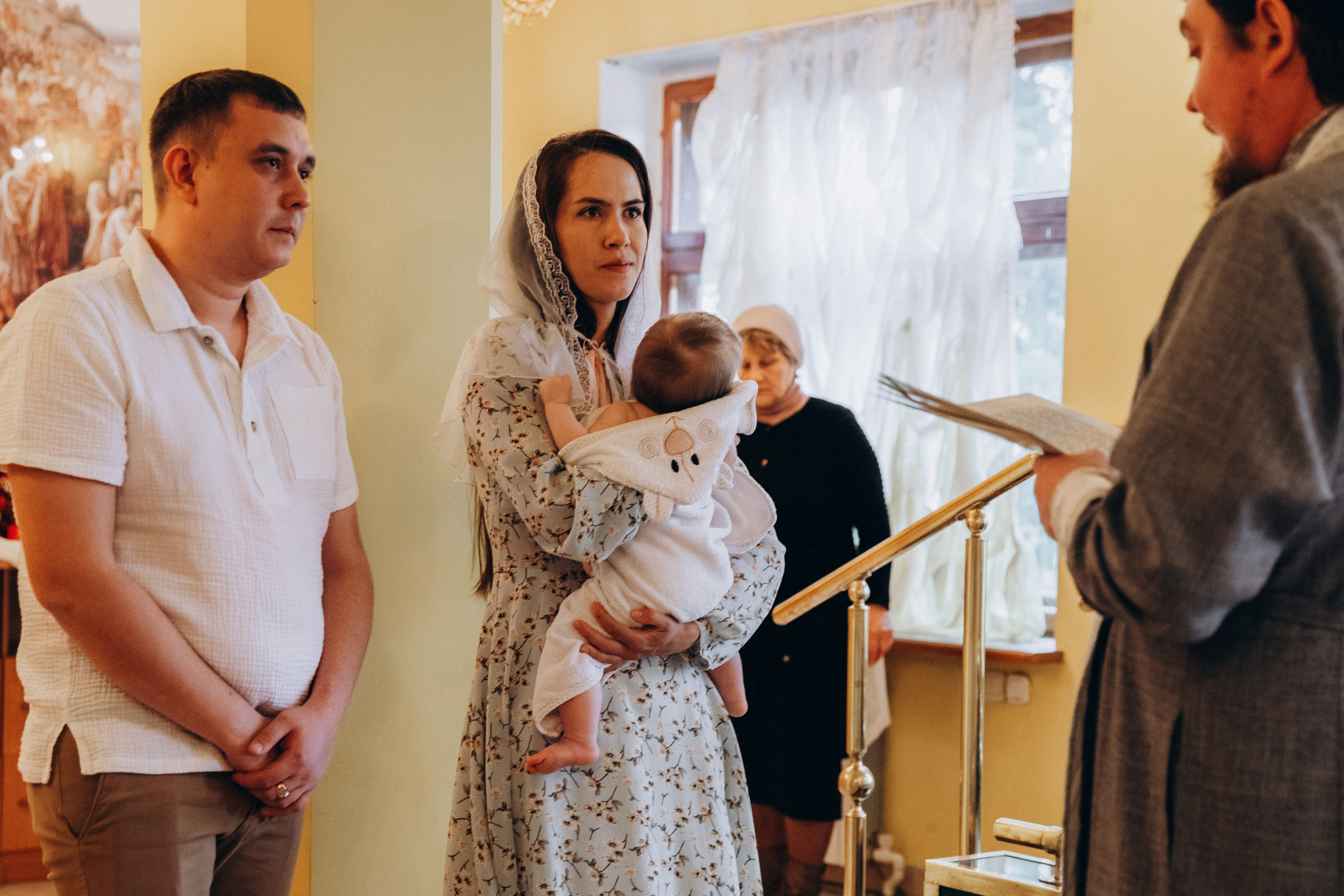 Крестины Вероники. Семейный фотограф документалист в Пензе Лопатинская Татья