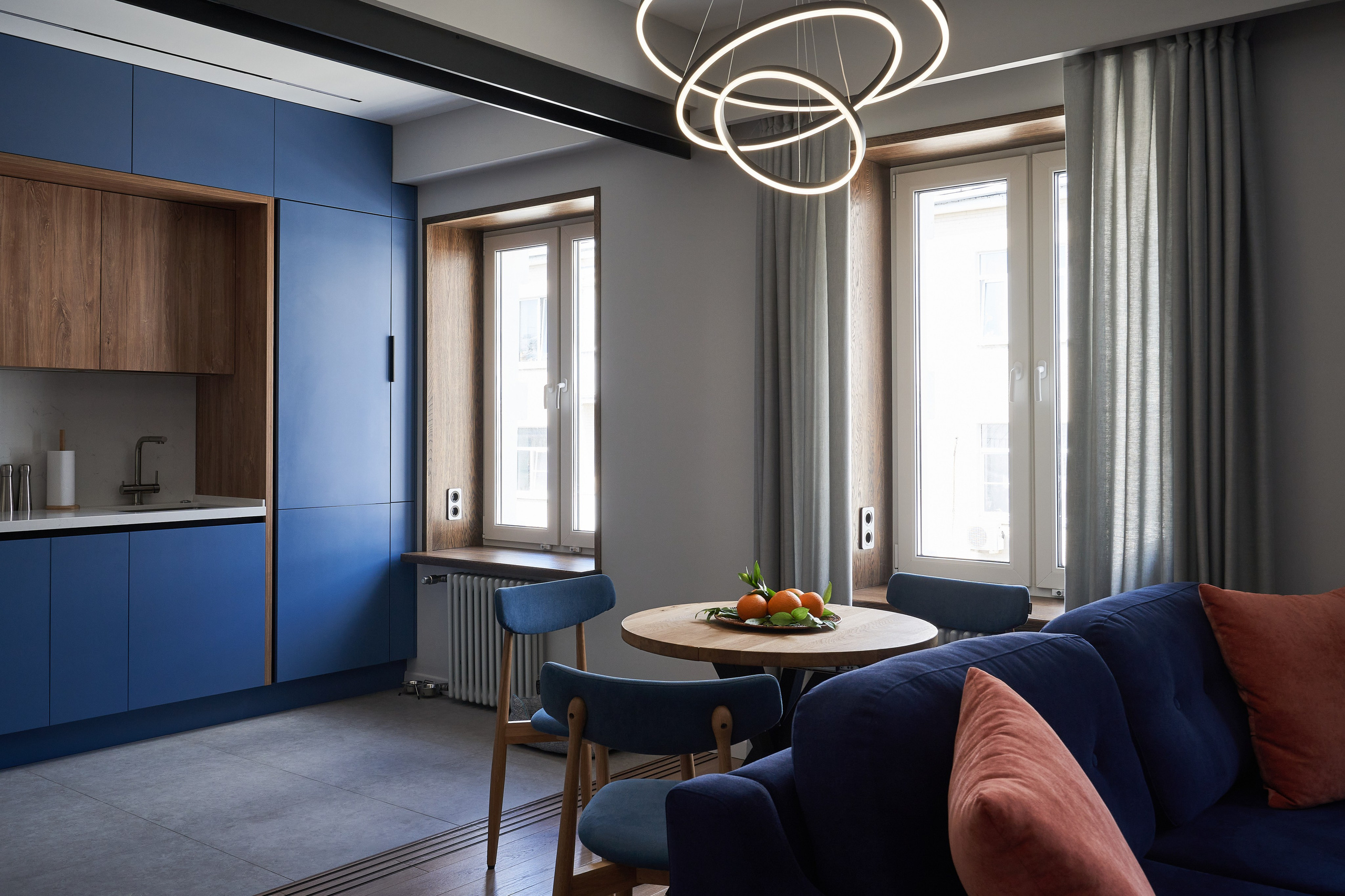 Цвет настроения Синий (публикация в журнале Buro 314). Бояршинов Антон Интерьерный фотограф/видеограф Москва