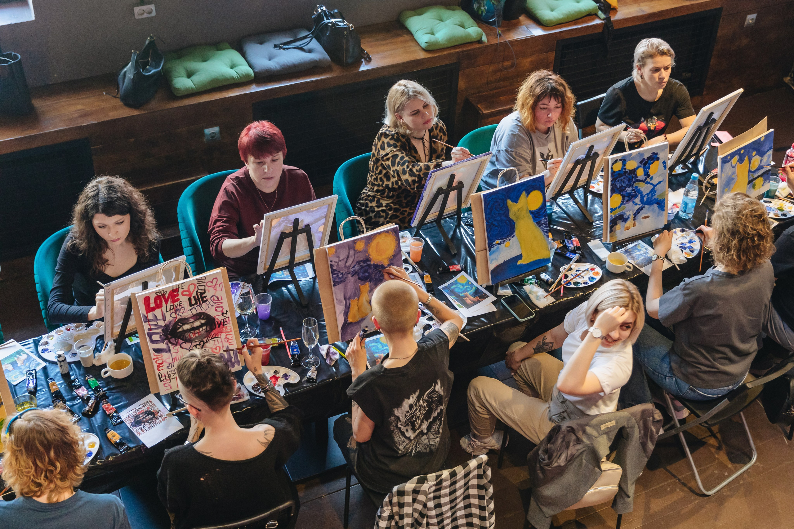 Арт-вечеринка. Семейный фотограф в Санкт-Петербурге Ева Маркова