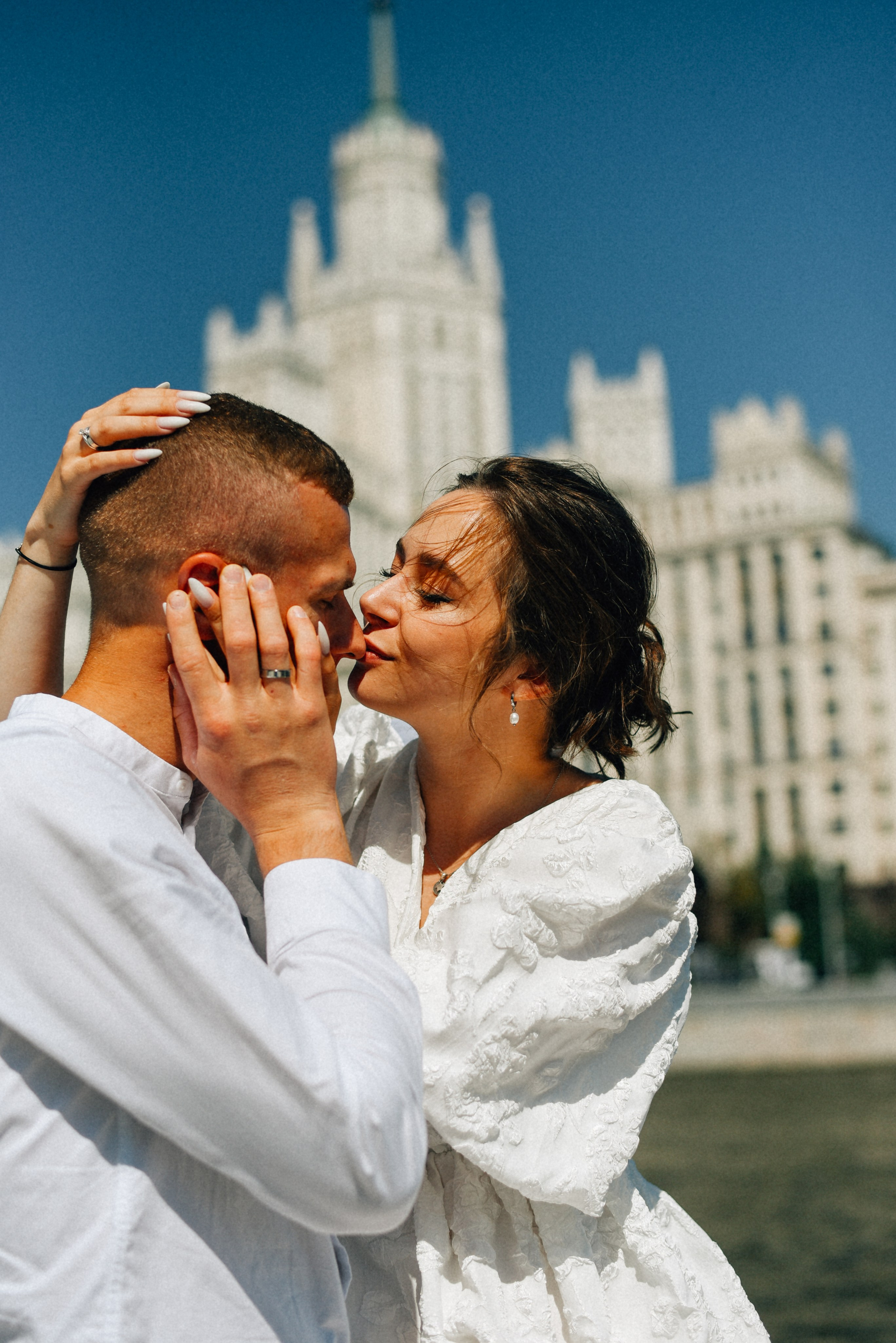 Андрей и Дарья ЗАГС № 4 Свадебная прогулка по городу. Фотограф Лола Волна, город Москва