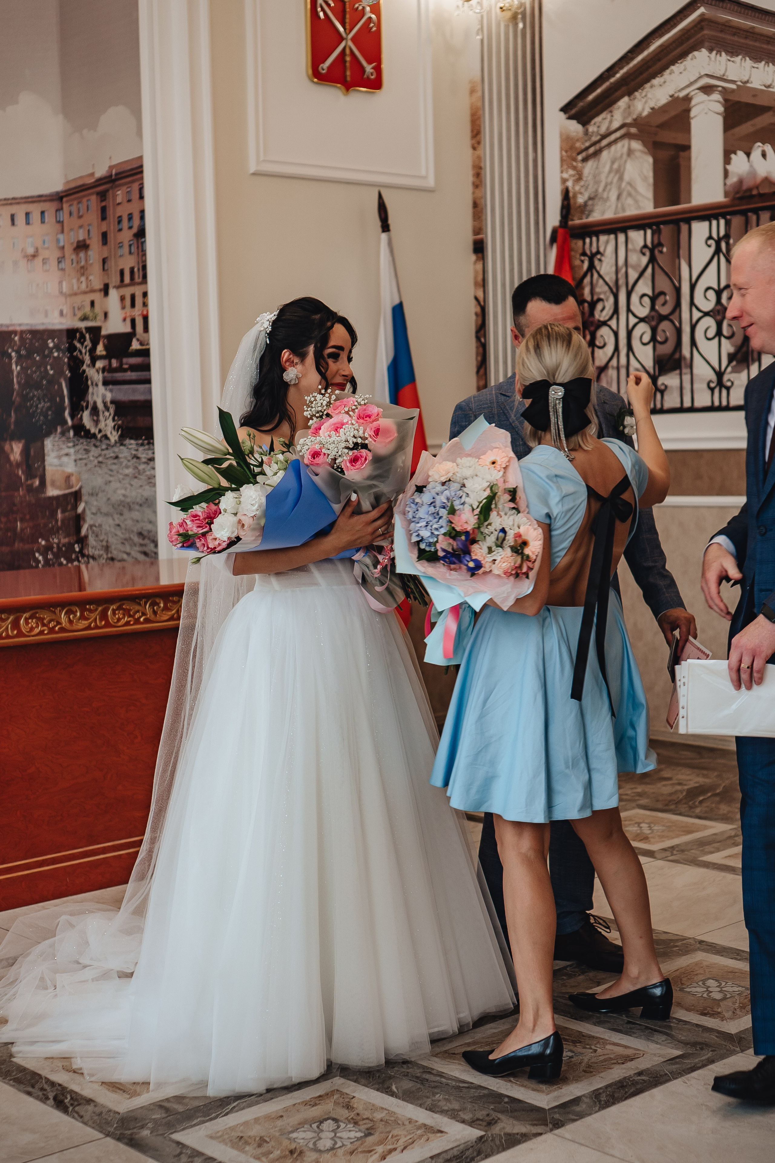 СВАДЕБНАЯ СЬЕМКА В ЗАГСЕ НА МОСКОВСКОМ ПРОСПЕКТЕ. Профессиональный фотограф, Санкт-Петербург — Виктория Богомолова