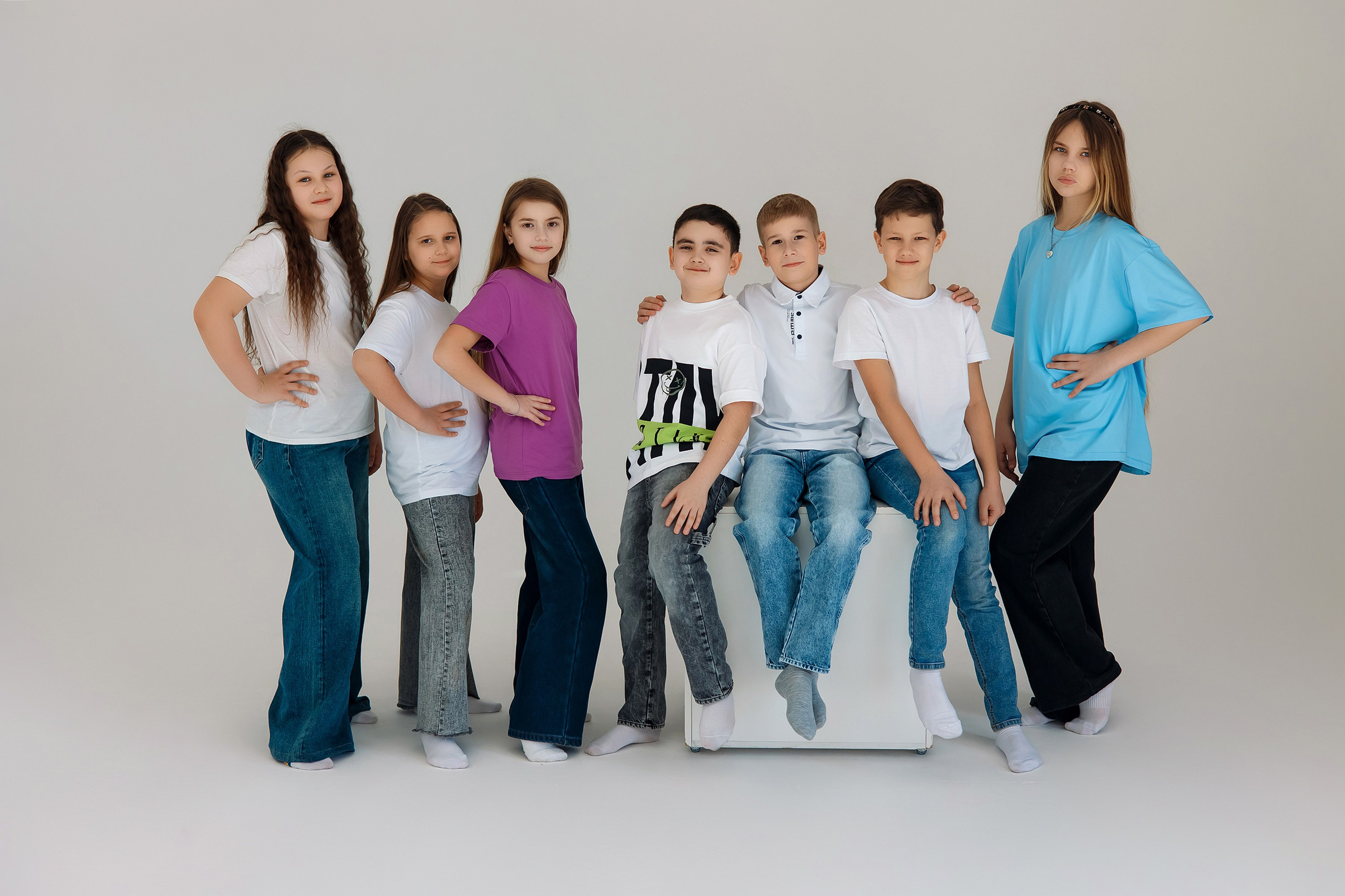 4 класс съемка в фотостудии. Фотограф Любовь Корниенко, Примоский край