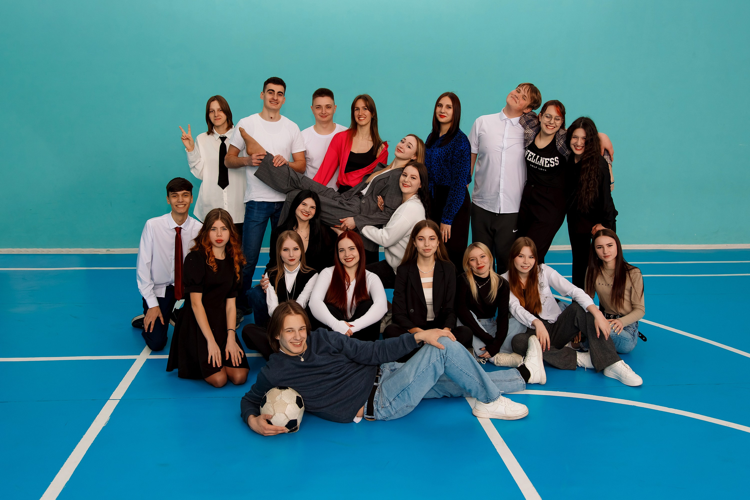 11 класс с. Барабаш. Фотограф Любовь Корниенко, Примоский край