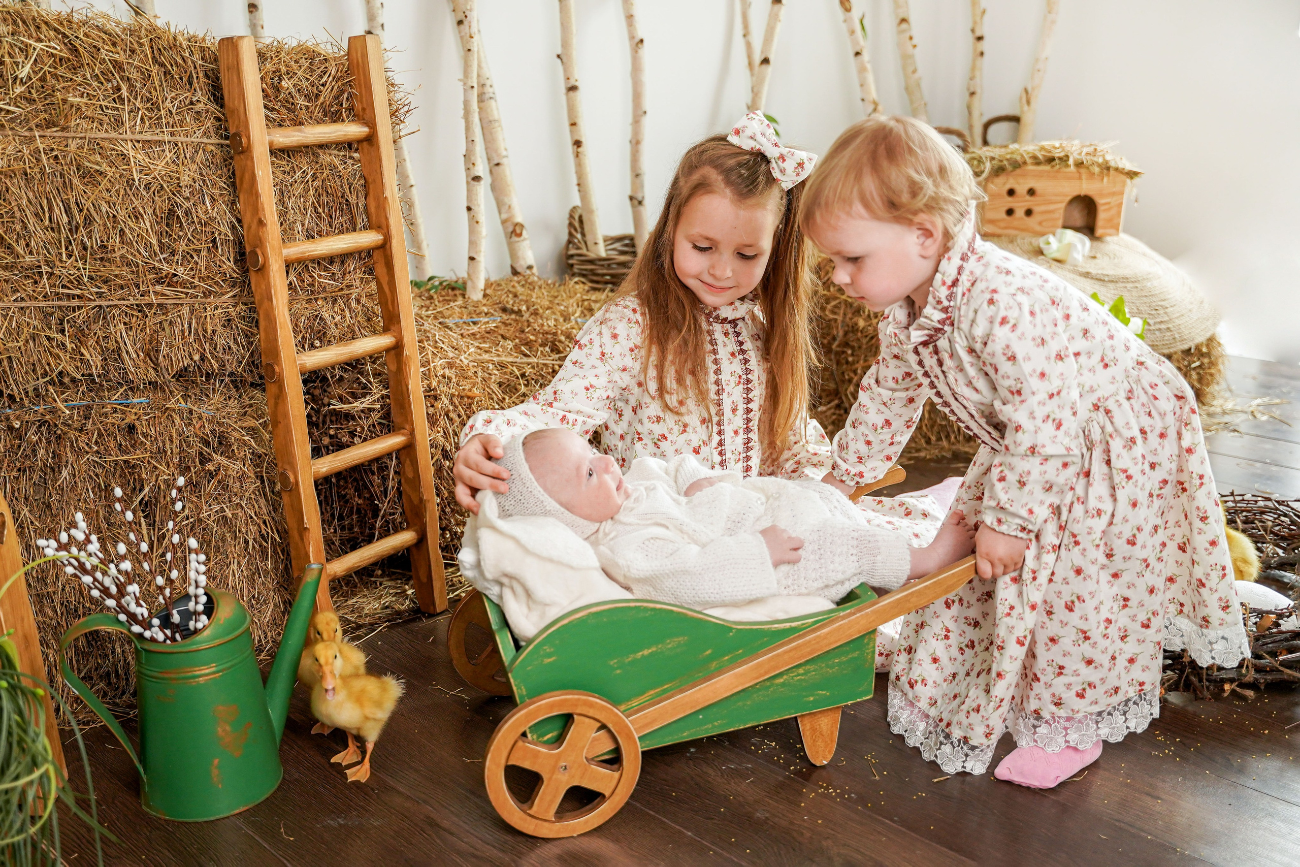 ПРОЕКТ «ПАСХАЛЬНЫЙ» С УТЯТАМИ. Фотограф в Ялте Инна Найден. Детский и семейный фотограф