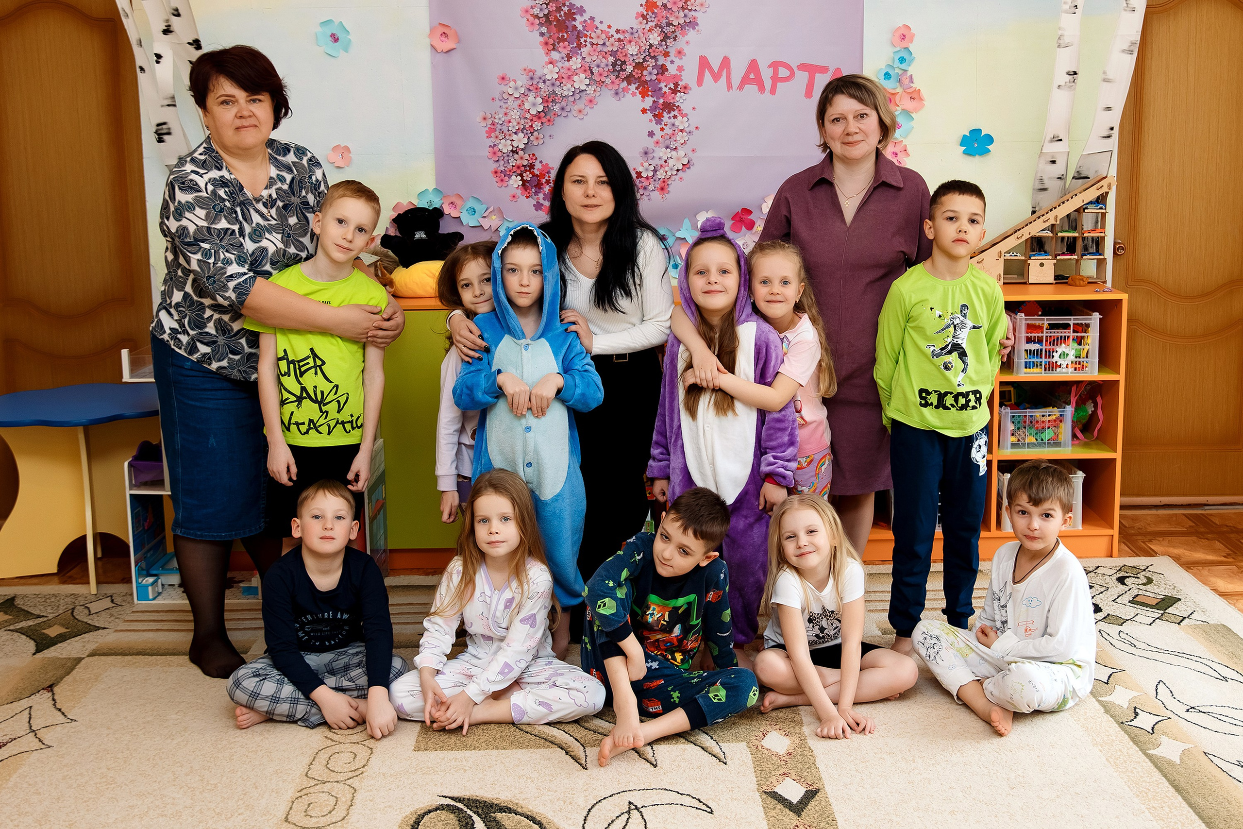 Детский Сад 9 (13 человек). Фотограф Любовь Корниенко, Примоский край