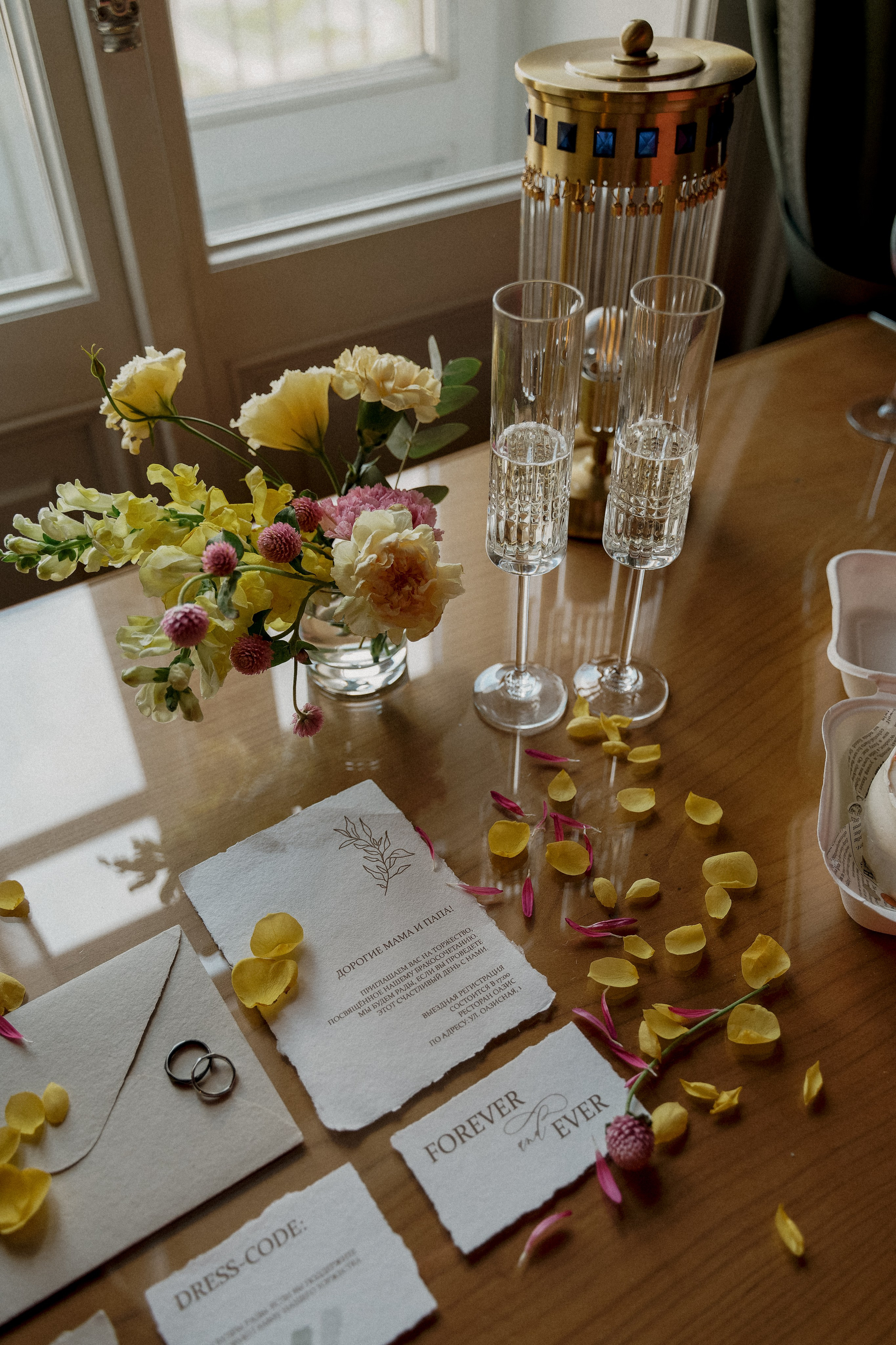 Классическая свадьба в самом центре сердце Москвы в отеле «Националь». Tarasov-stroganova.ru