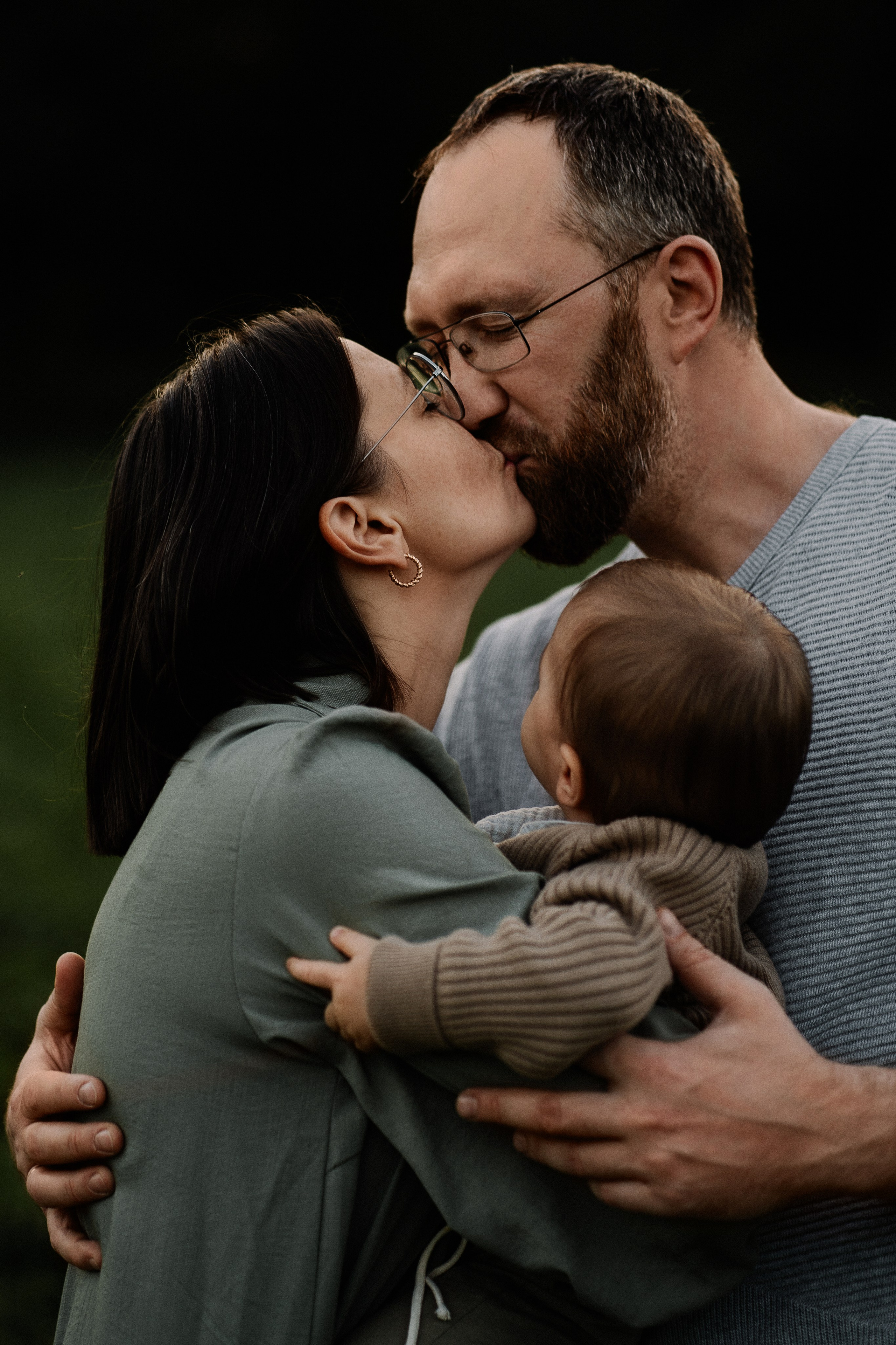 Втроем. Семейный фотограф в Москве Надя Бугаева