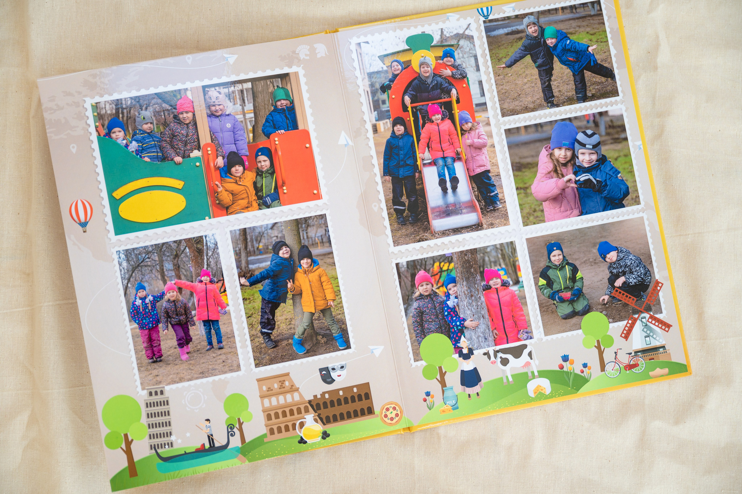 Путешествие. Выпускные альбомы для школы и детского сада в СПб и ЛО