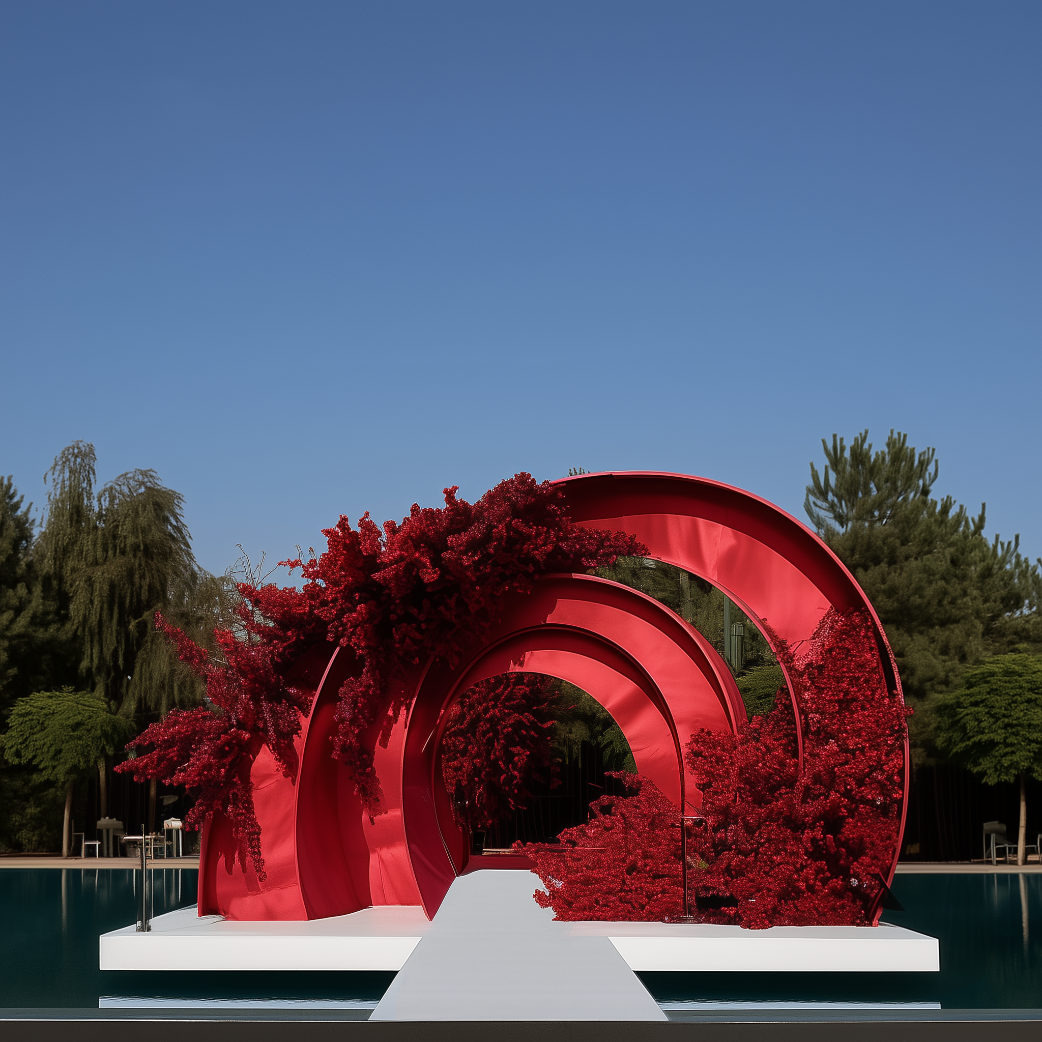 Разработка эскизов выездной регистрации для организатора Ирины Пушкаревой. Главная