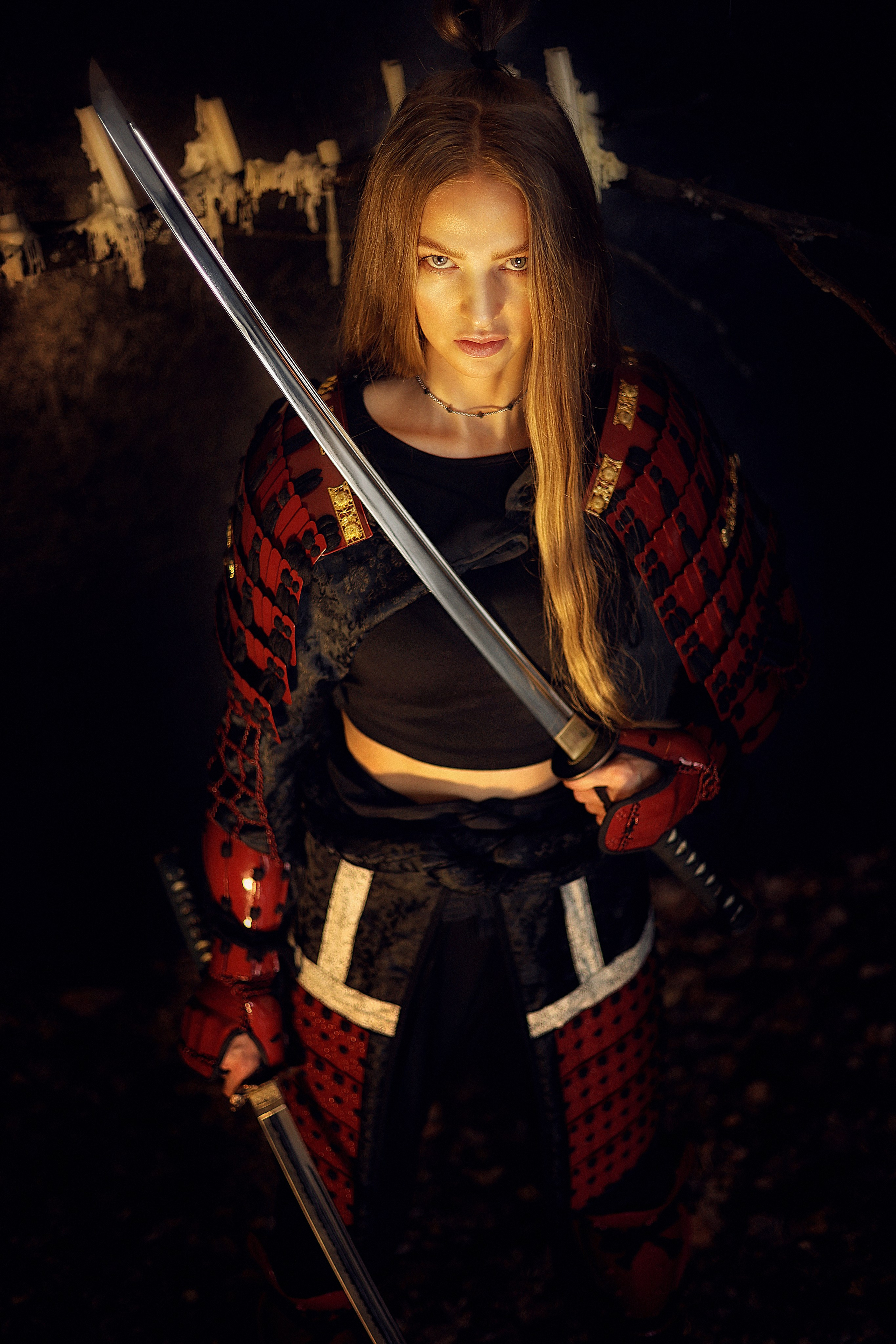 Последний самурай в самурайских доспехах с катаной. Эксклюзивный фотограф японских сказок в Екатеринбурге