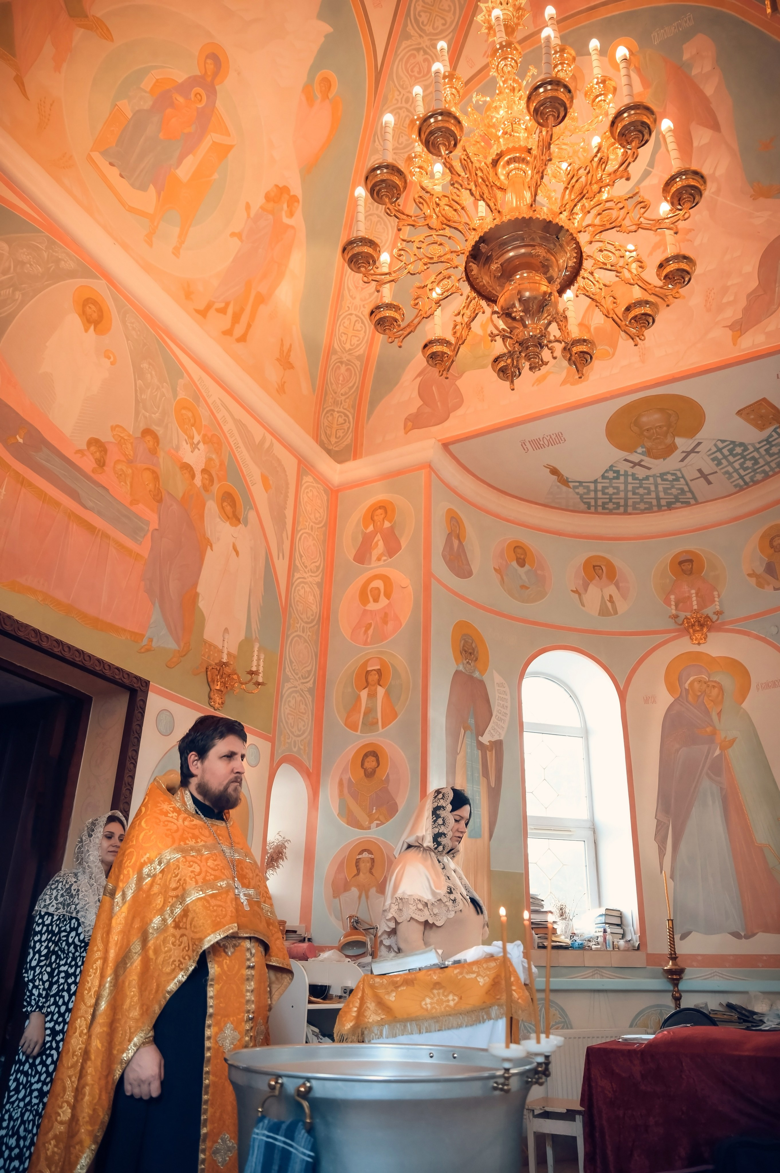 Таинство Крещения Крестовоздвиженский храм. Семейный фотограф Олеся Батурина Рязань