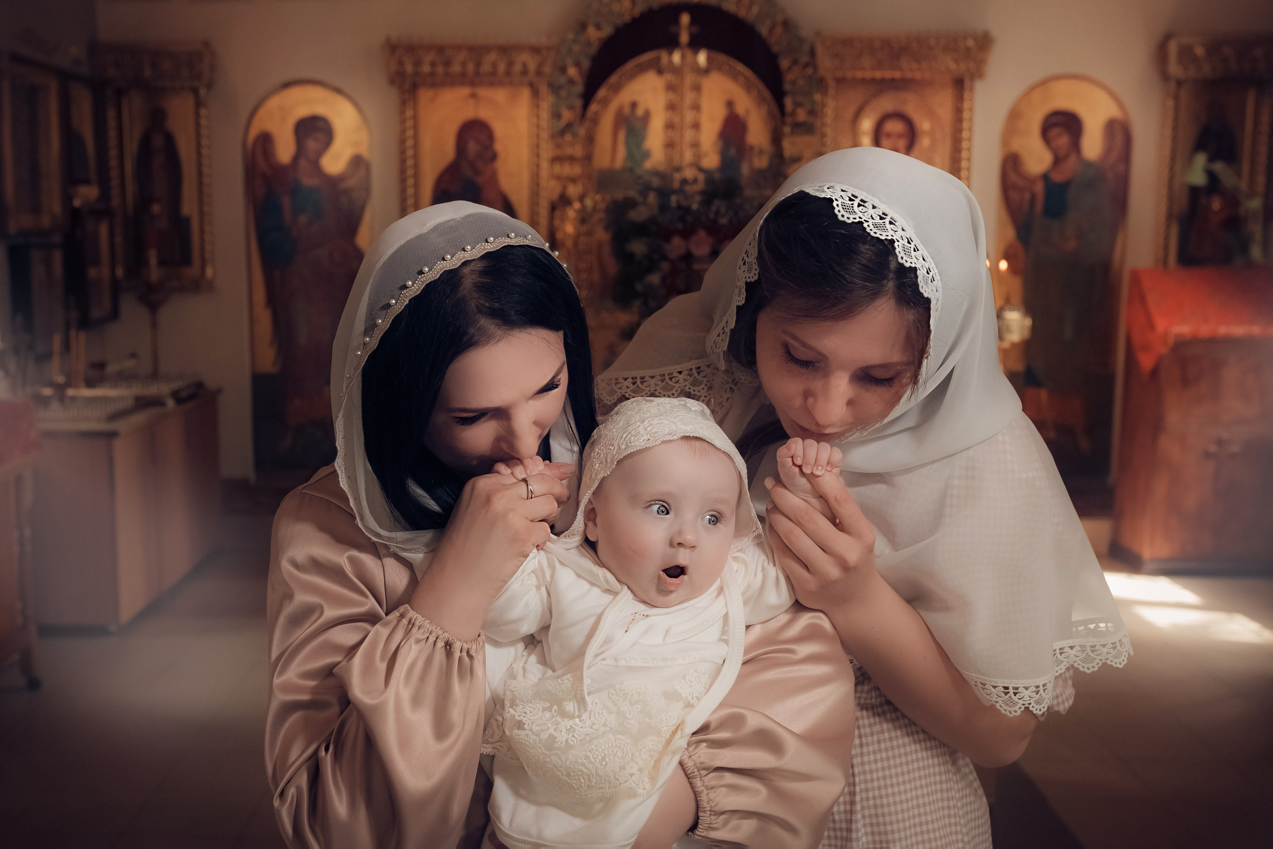 Таинство Крещения Василисы. Съемка Таинств Крещения Венчания, детские и семейные съемки в Пензе