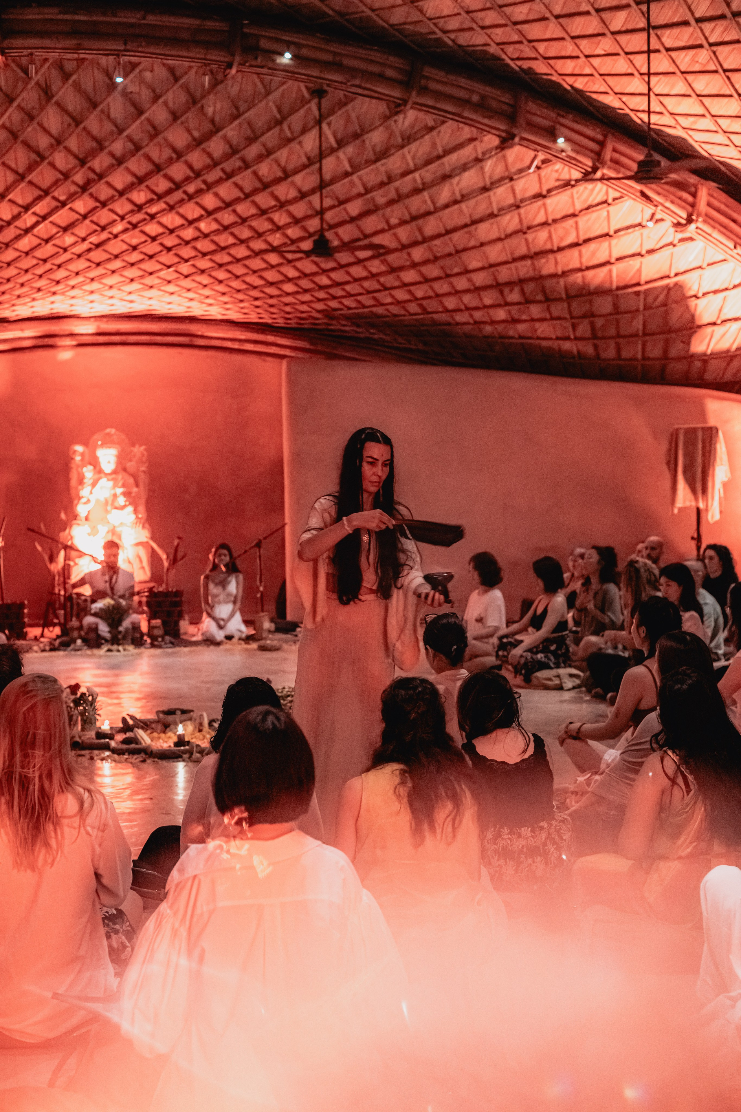 Cacao ceremony Full moon jan w Juan. Mariam Bagdasaryan