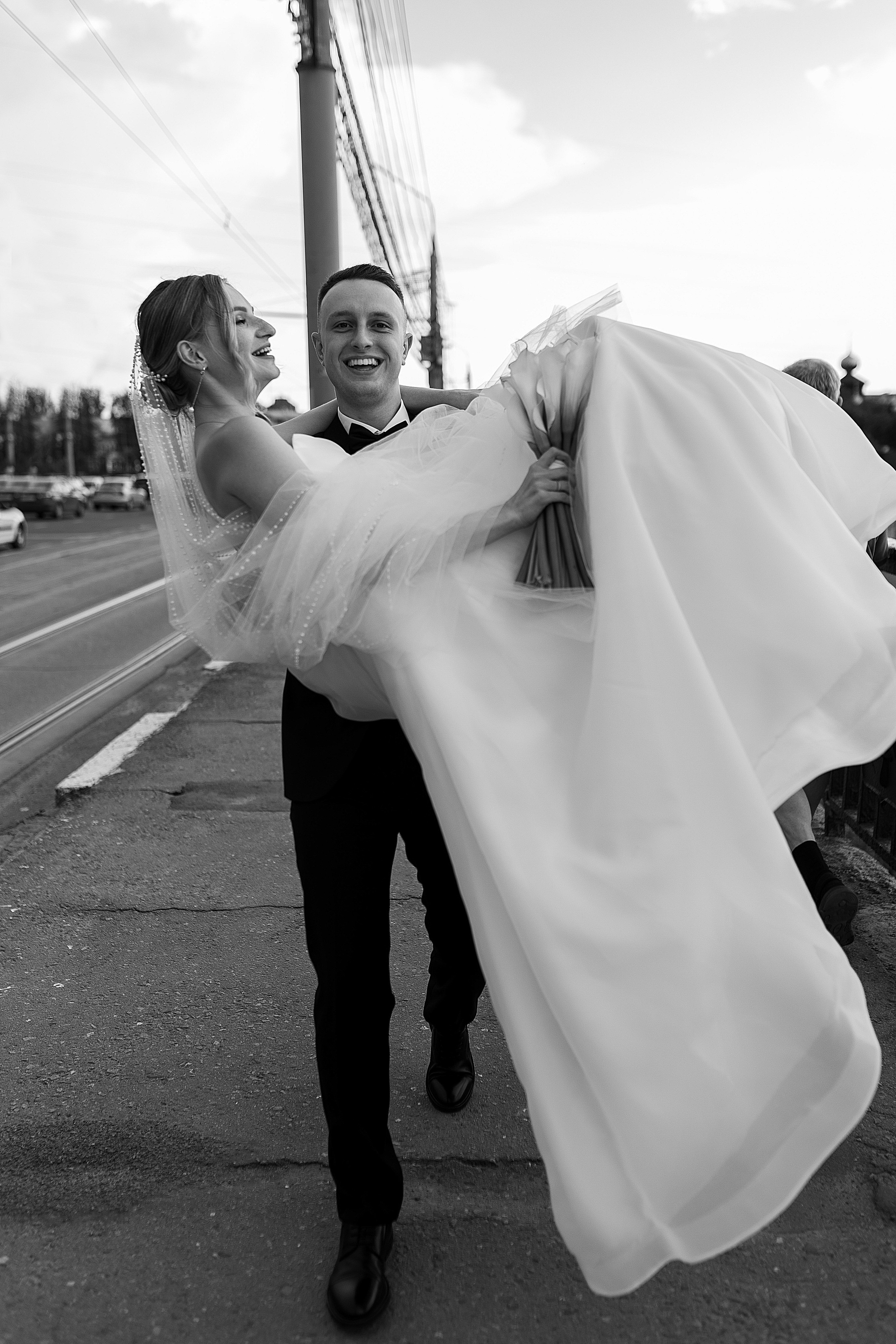 Чёрно-белые страницы Vogue. Свадебный фотограф Елена Рубцова