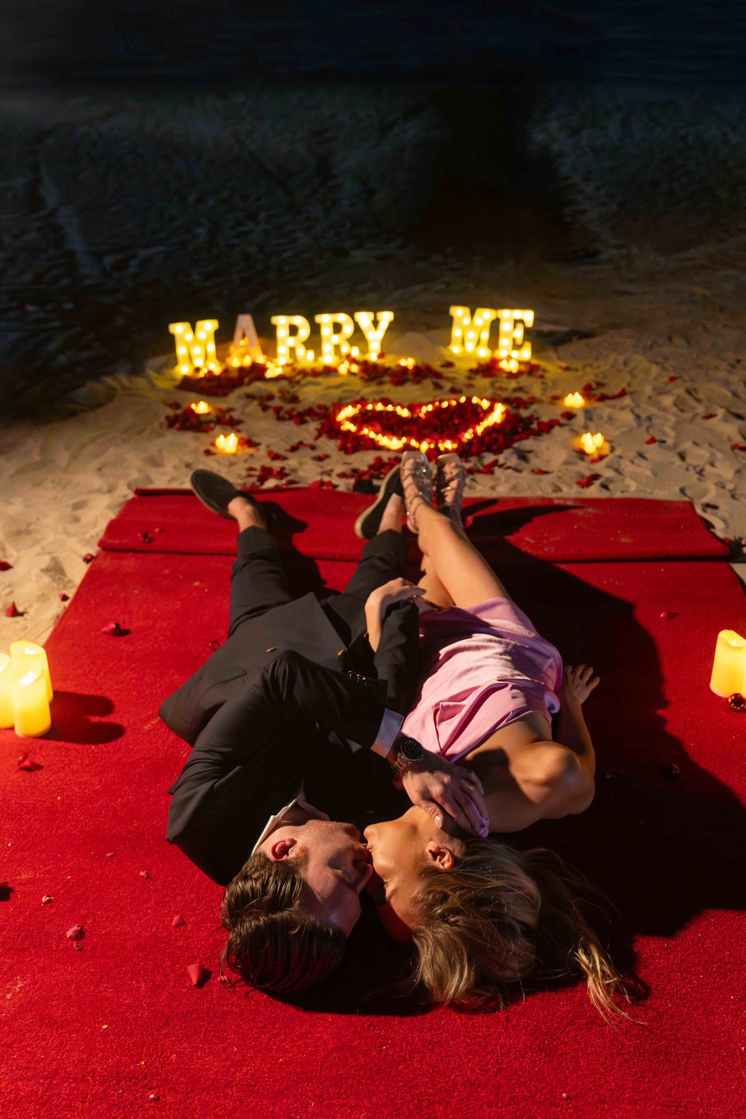 Шикарное предложение руки и сердца. Фотограф и видеограф в Москве и Абу Даби Мария Кулагина