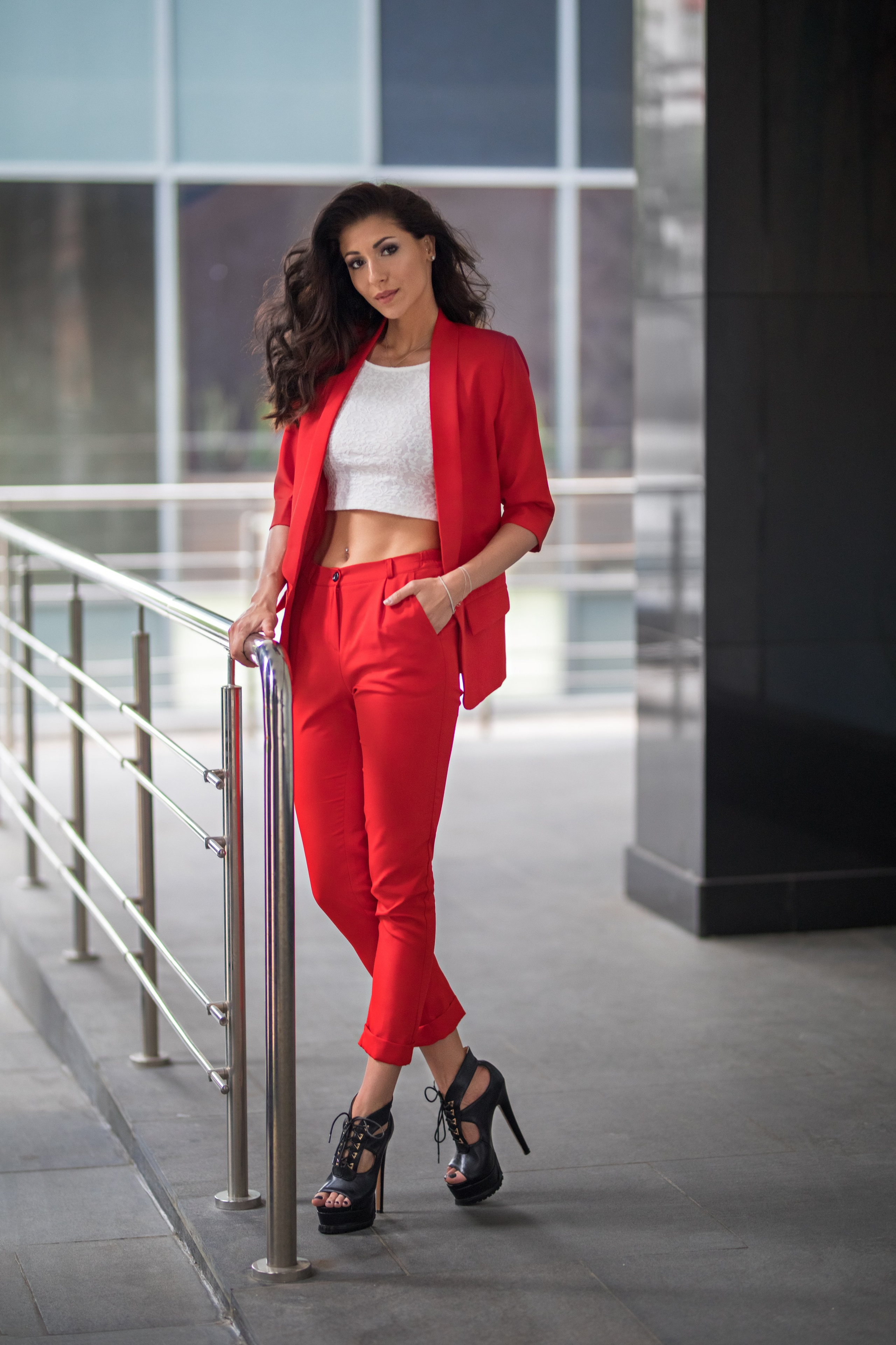 Фотосъемка у бассейна и на улицах города с Дарьей для «себя»