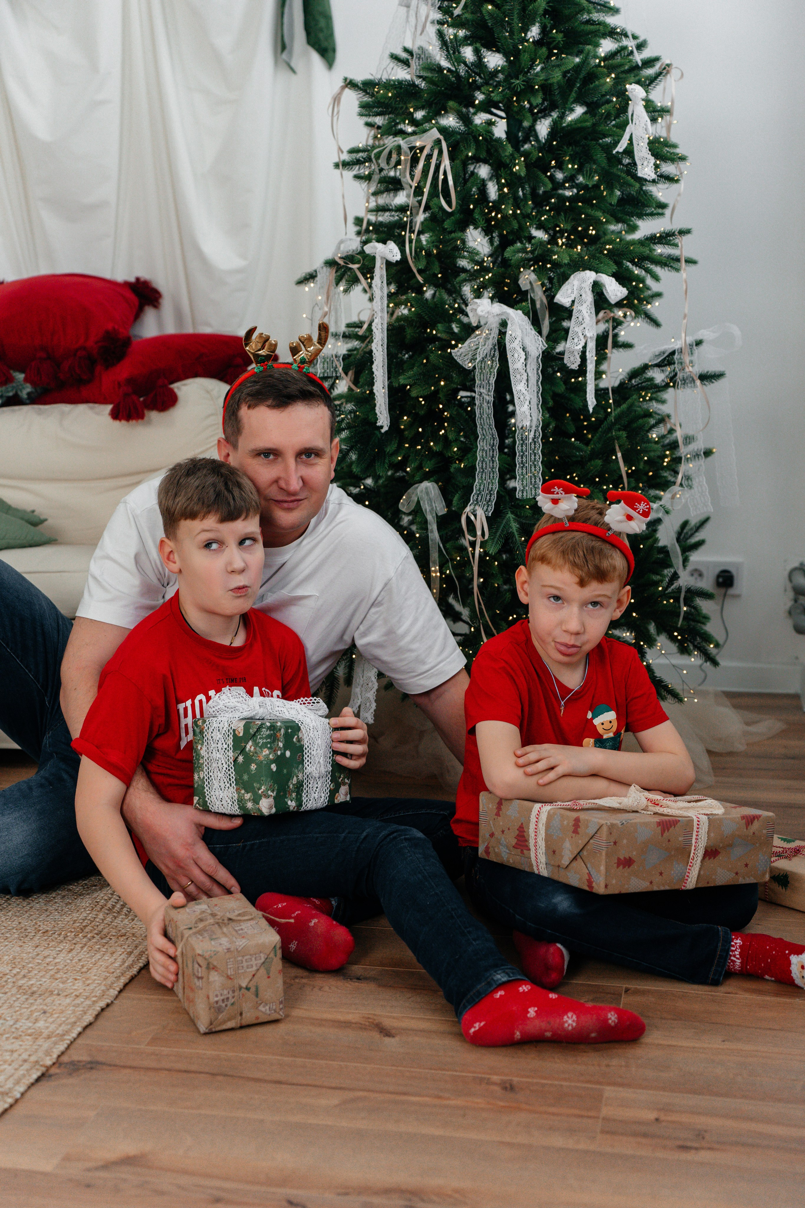 Семейная съёмка — Новый год. Ваш семейный фотограф в Минске — Вика Трегубова