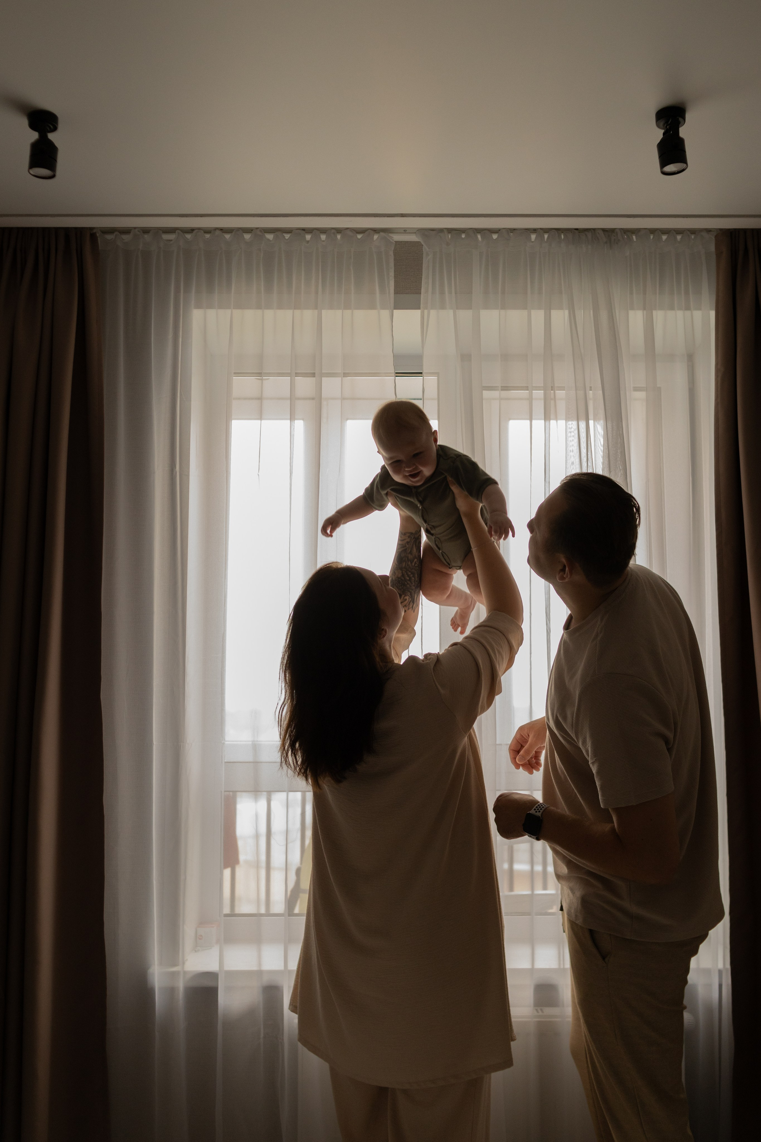 Малышка Эмилия. Семейный и детский фотограф в Тюмени Вика Алленова