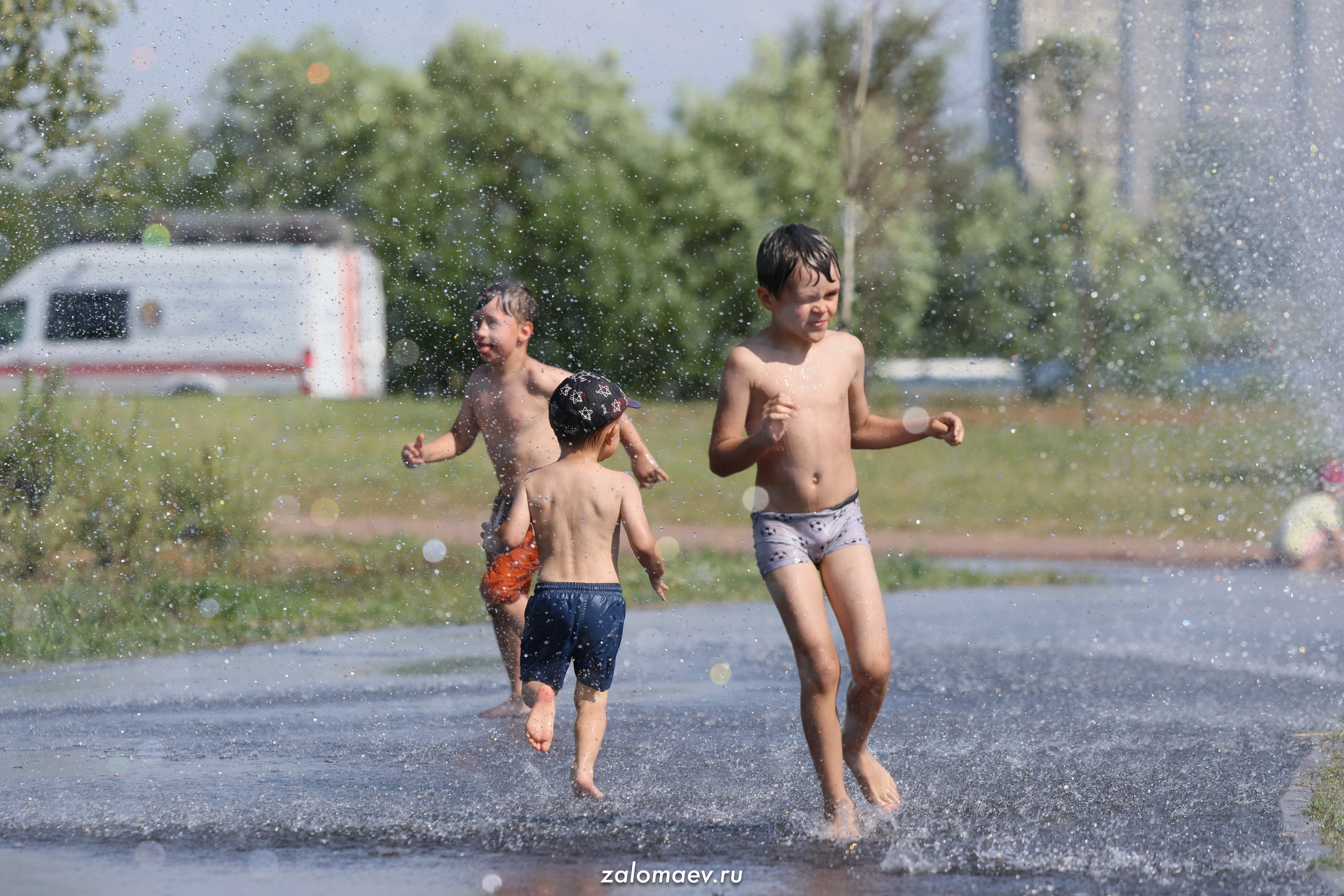 Сильнейший пожарный. Фотограф Александр Заломаев