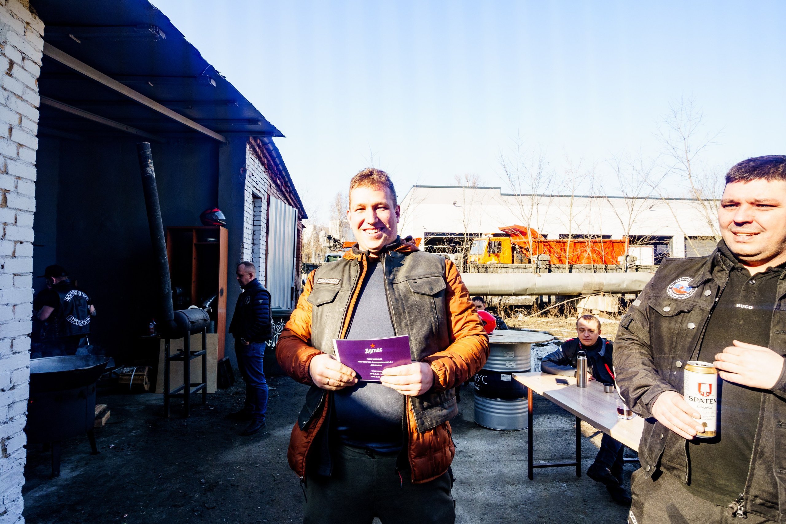 Прохват мотоклуба Norman Riders ч.2. Концертный и репортажный фотограф в Санкт-Петербурге Слава Пахомов