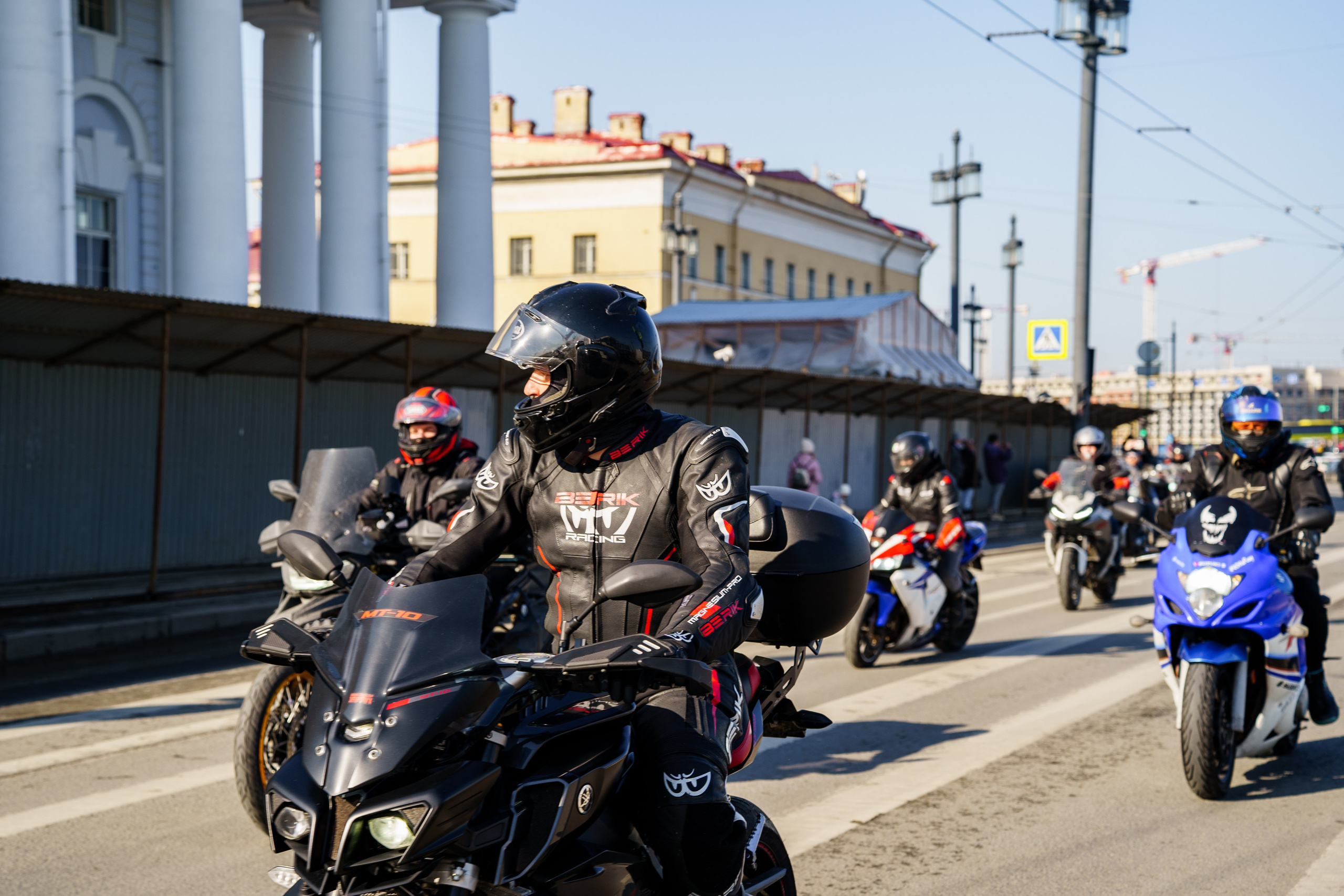 Прохват мотоклуба Norman Riders ч.1. Концертный и репортажный фотограф в Санкт-Петербурге Слава Пахомов
