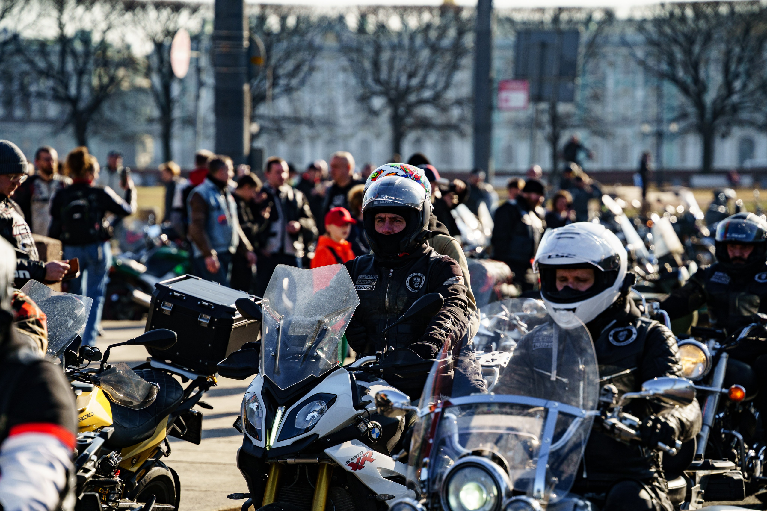 Прохват мотоклуба Norman Riders ч.1. Концертный и репортажный фотограф в Санкт-Петербурге Слава Пахомов