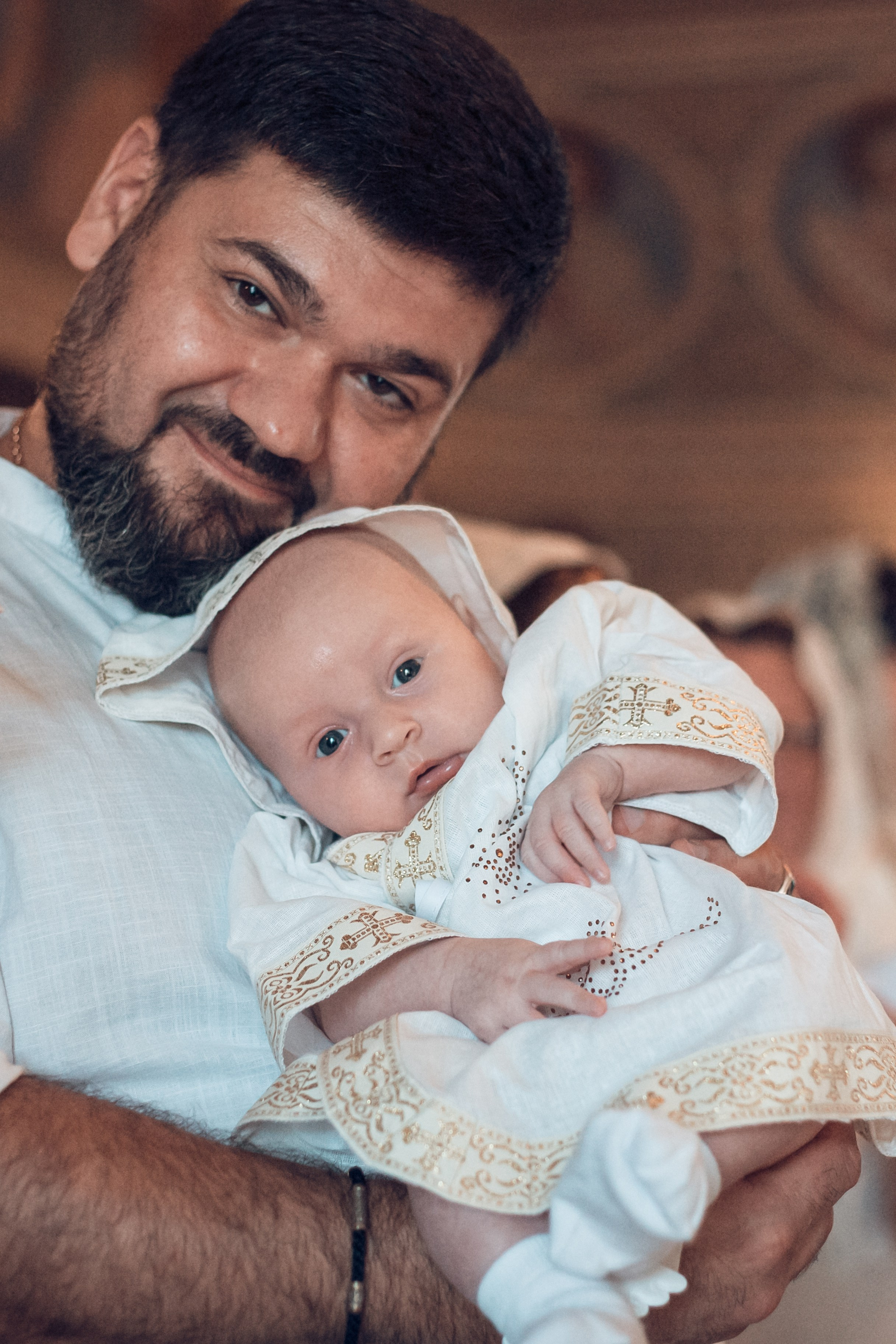 Крещение Сергея в храме Успения Богородицы с. Истомино