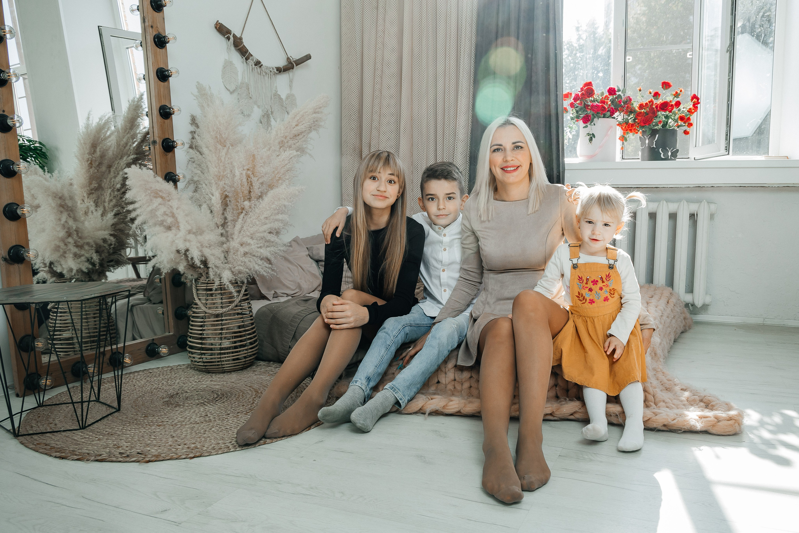 Светлана и Олег с детишками). Семейный и детский фотограф в городе Подолск МО Крылова Ирина