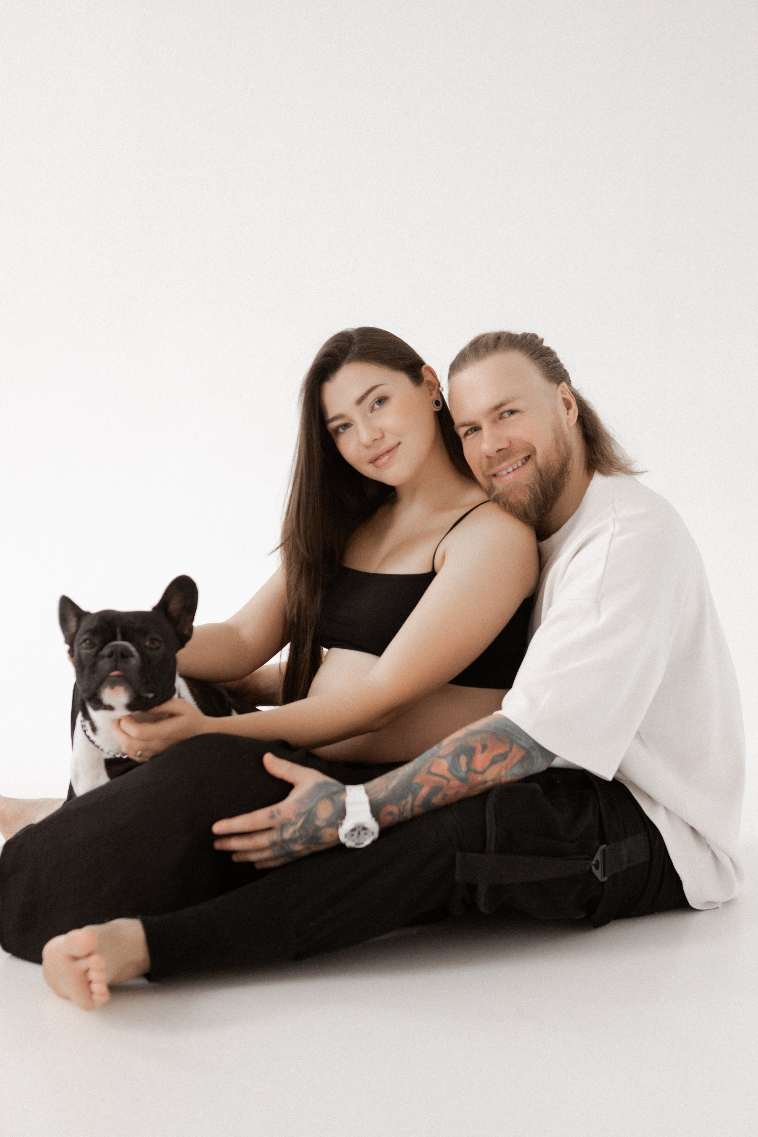 Таня, Паша и Луи. Свадебный фотограф в Воронеже Вероника Богай