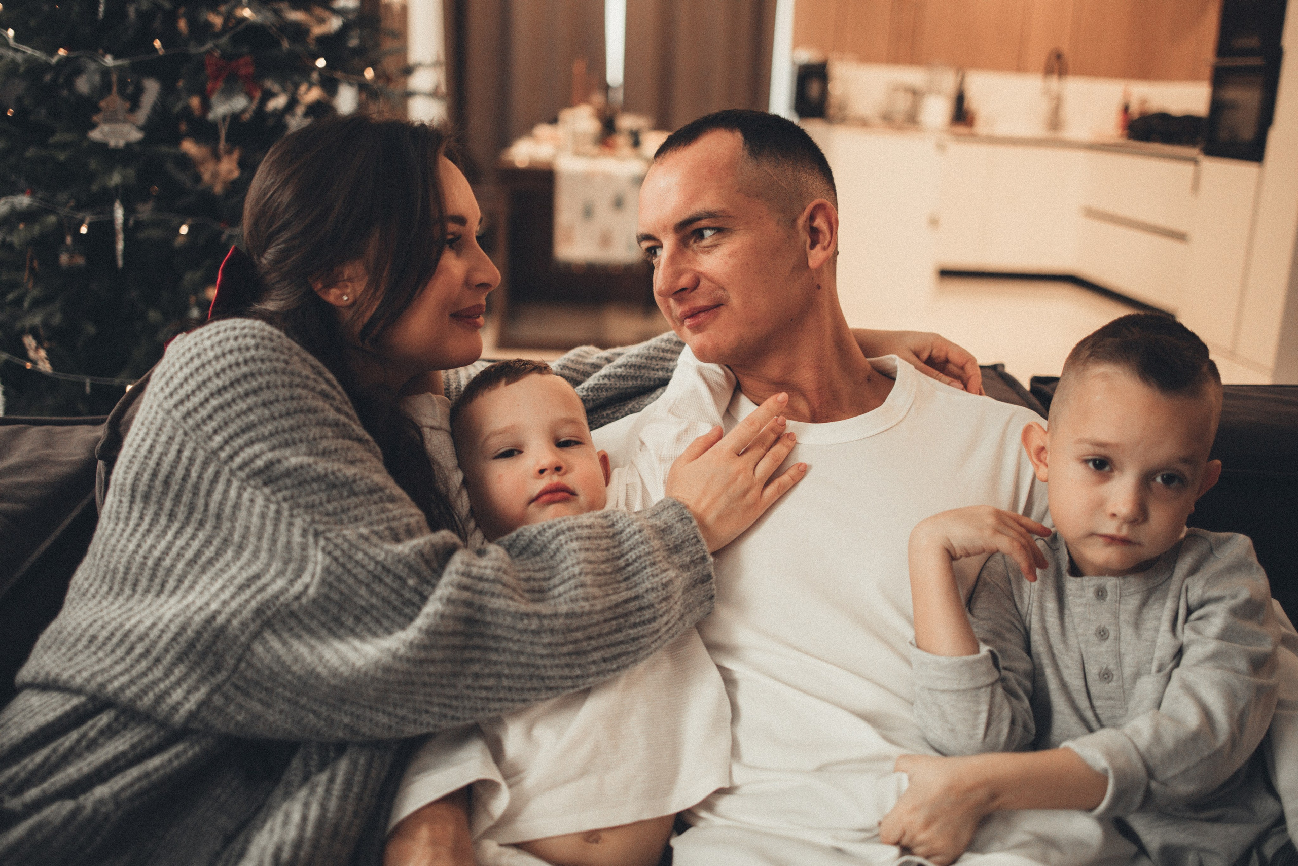 Рождественский ужин. Семейный lifestyle фотограф в Казани Ксения Верясова