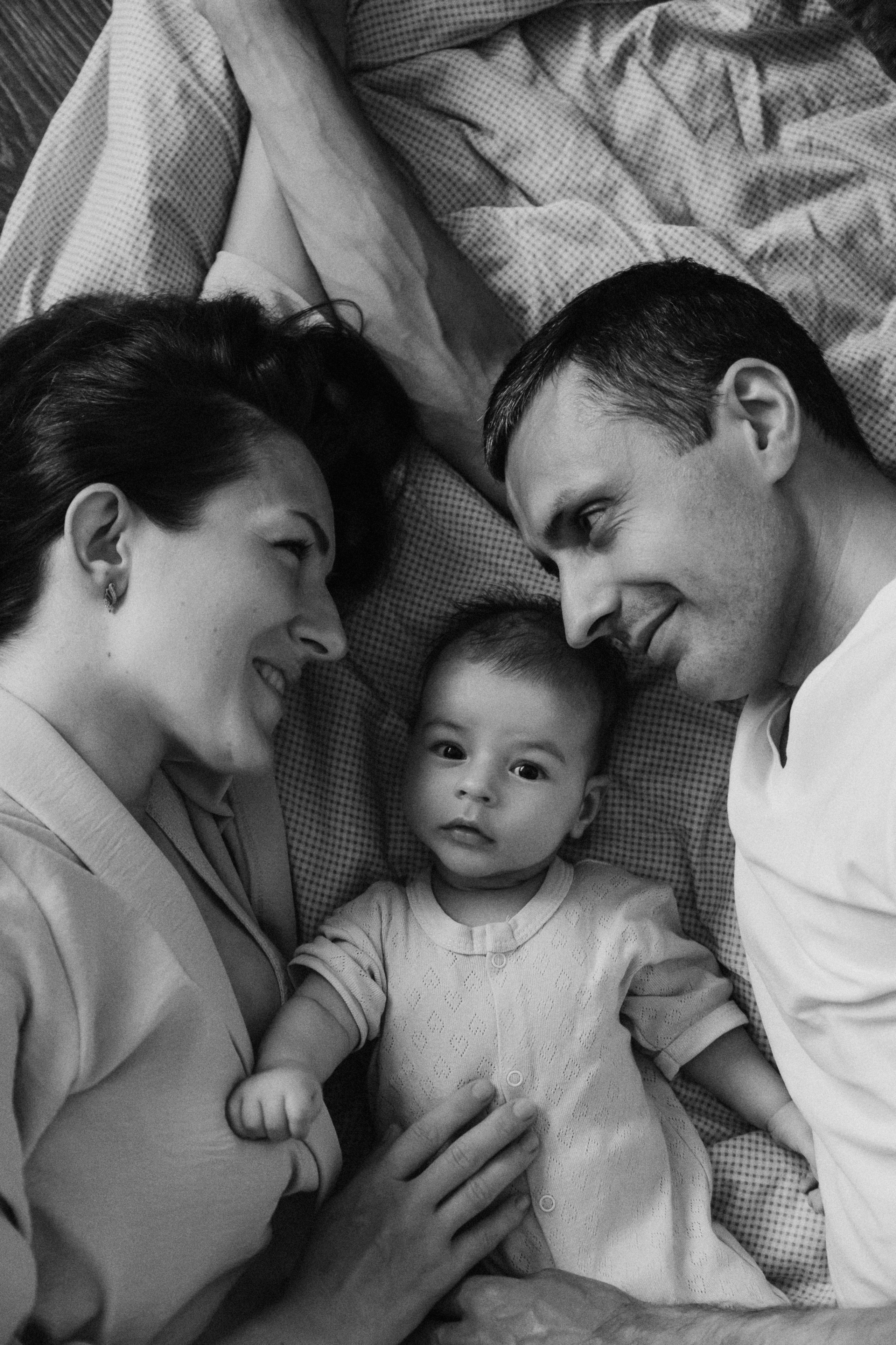 Олег, Катя, Лиза и Даня. Семейный фотограф • Домашние съемки в Нижнем Новгороде