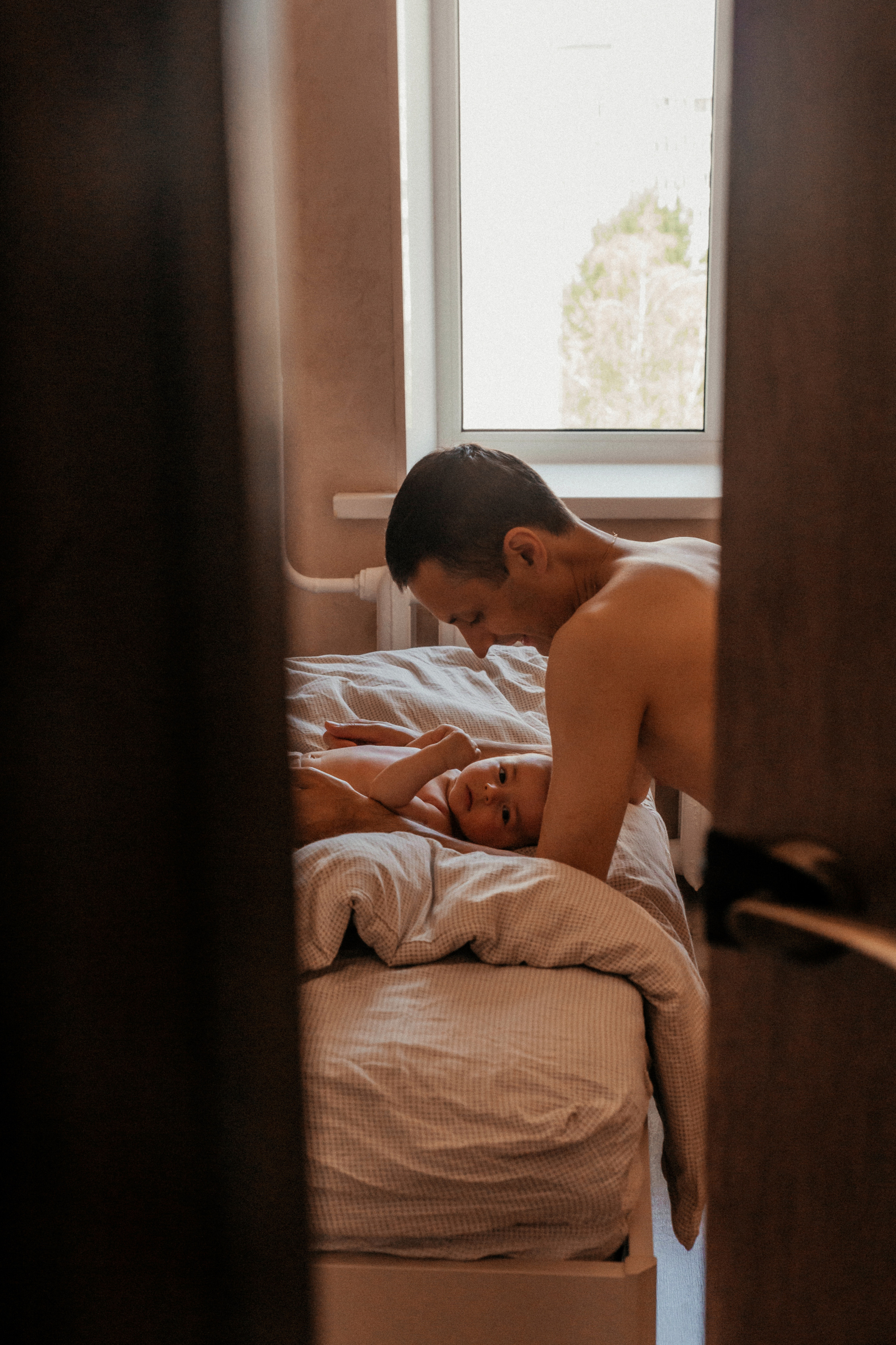 Олег, Катя, Лиза и Даня. Семейный фотограф • Домашние съемки в Нижнем Новгороде