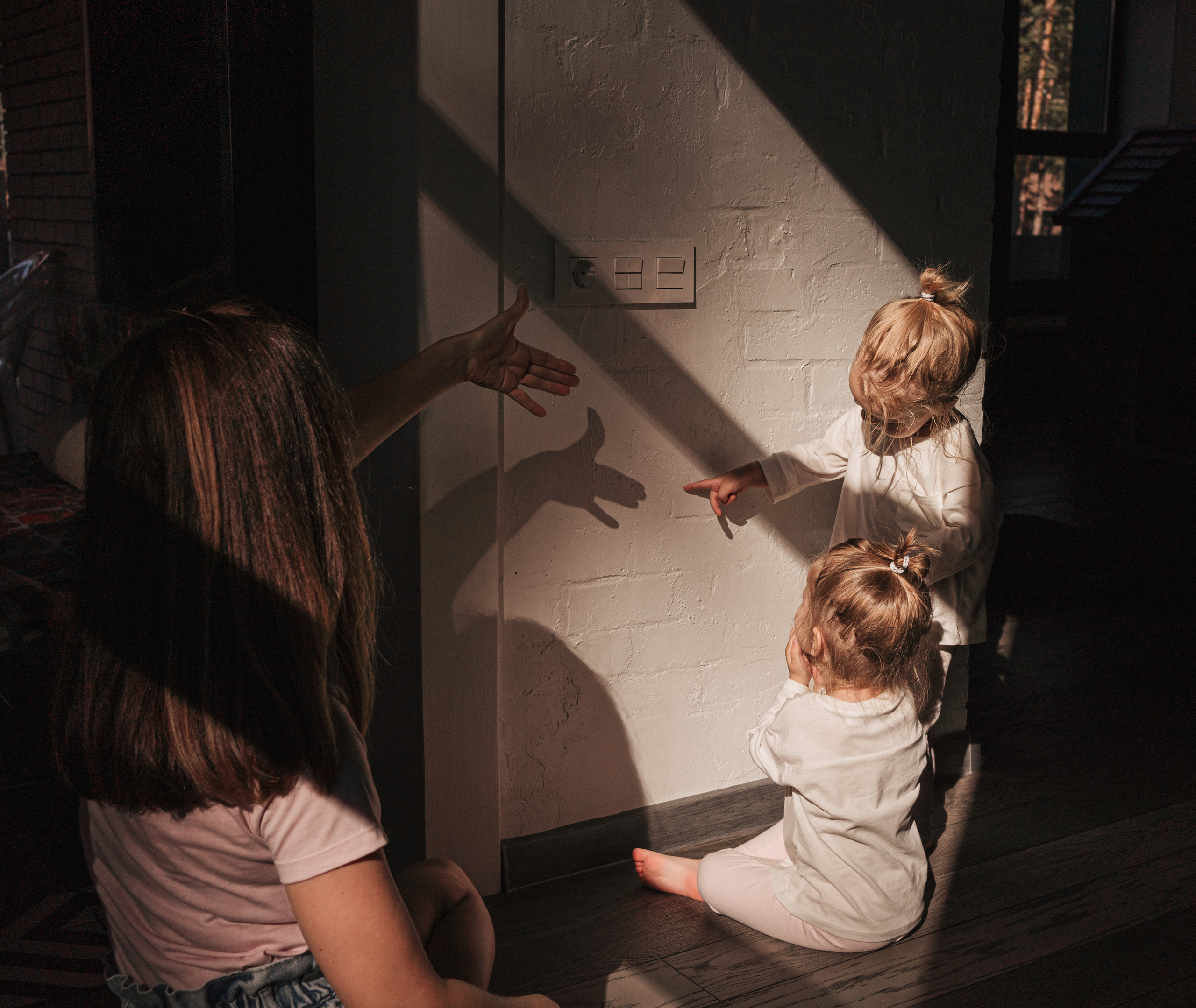 Тройняшки София, Марта, Катюша и их родители. Семейный фотограф Новосибирск. Семейный фотограф, фотосессия беременности в Новосибирске Кристина Киб