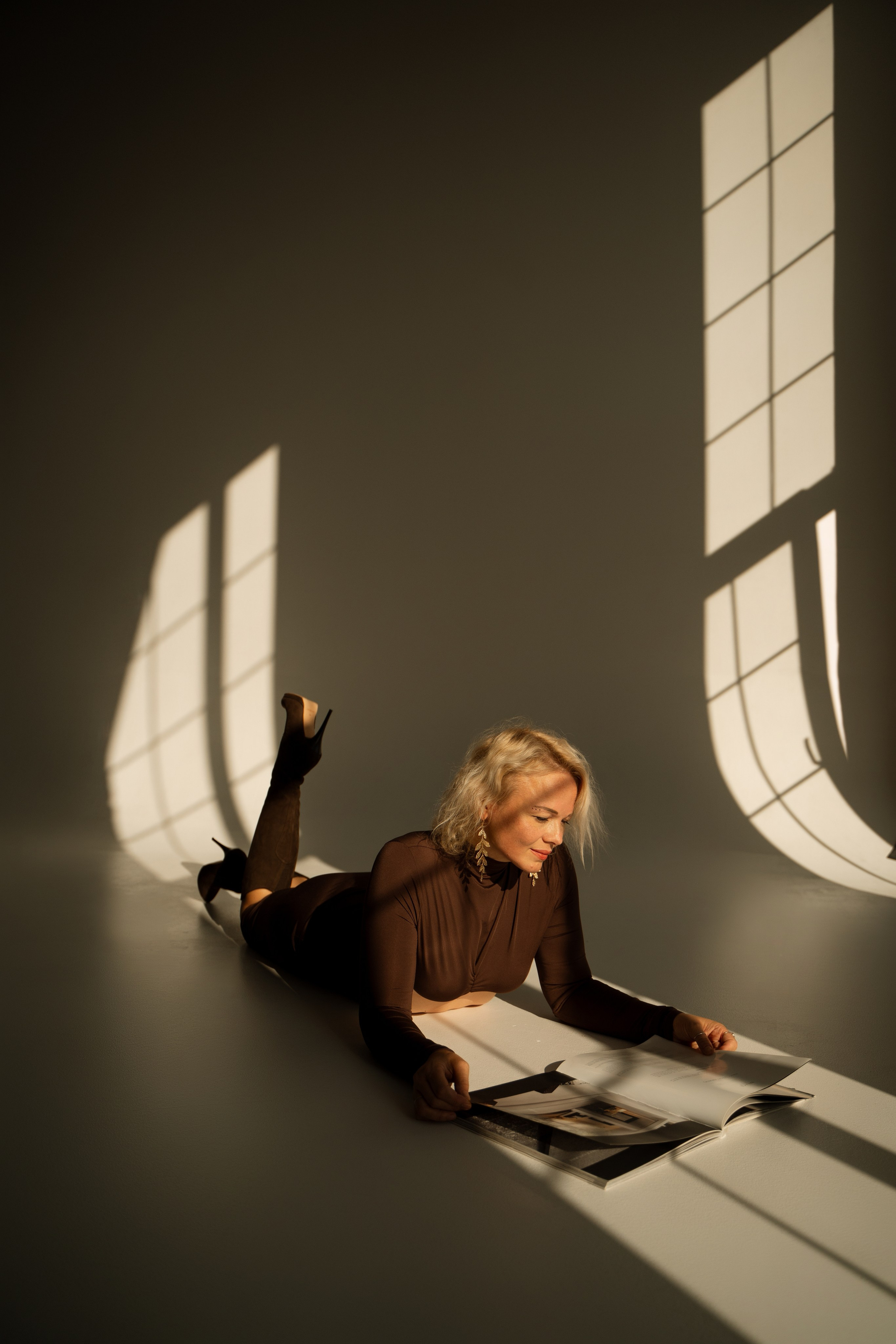 Солнце на циклораме. Фотограф Мария Зайчик