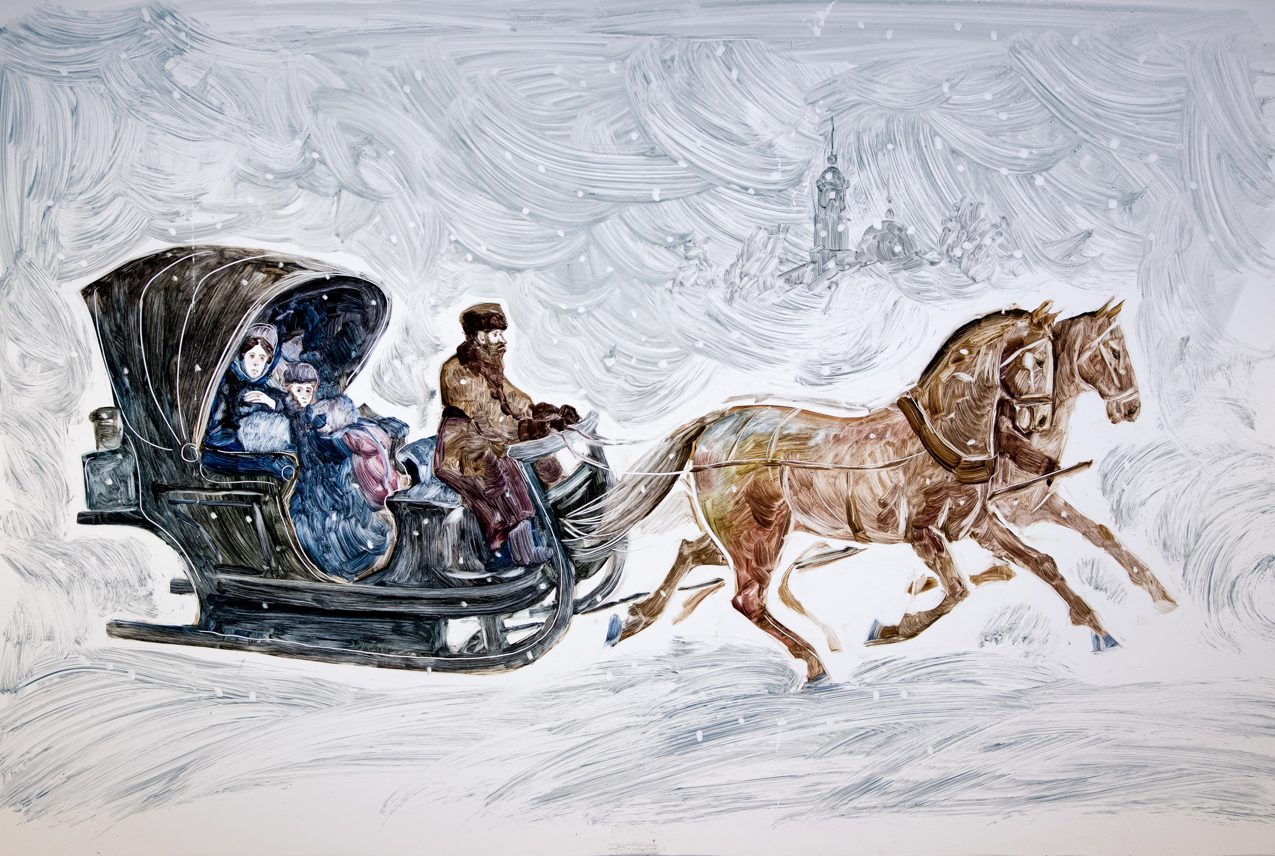 Чайковский. Художник Анна Хопта