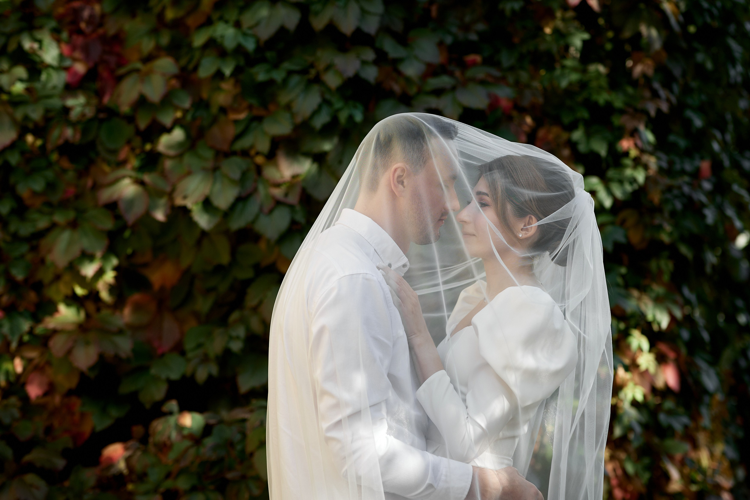 Осенняя прогулка с Ольгой и Владиславом. Свадебный фотограф Москва Калуга