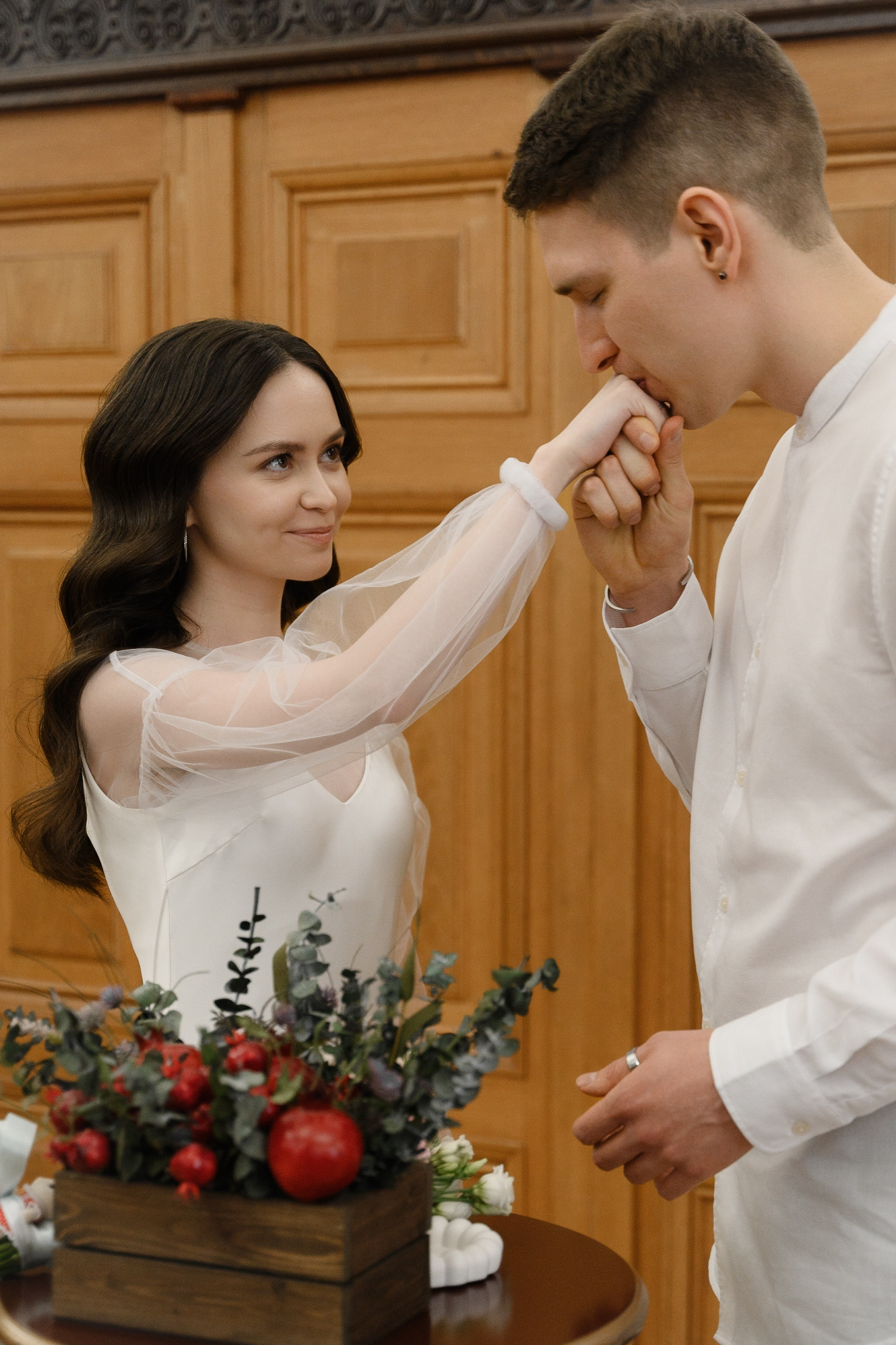 Екатерина и Илья. Грибоедовский загс. Свадебный фотограф Колотовкина Валентина Москва