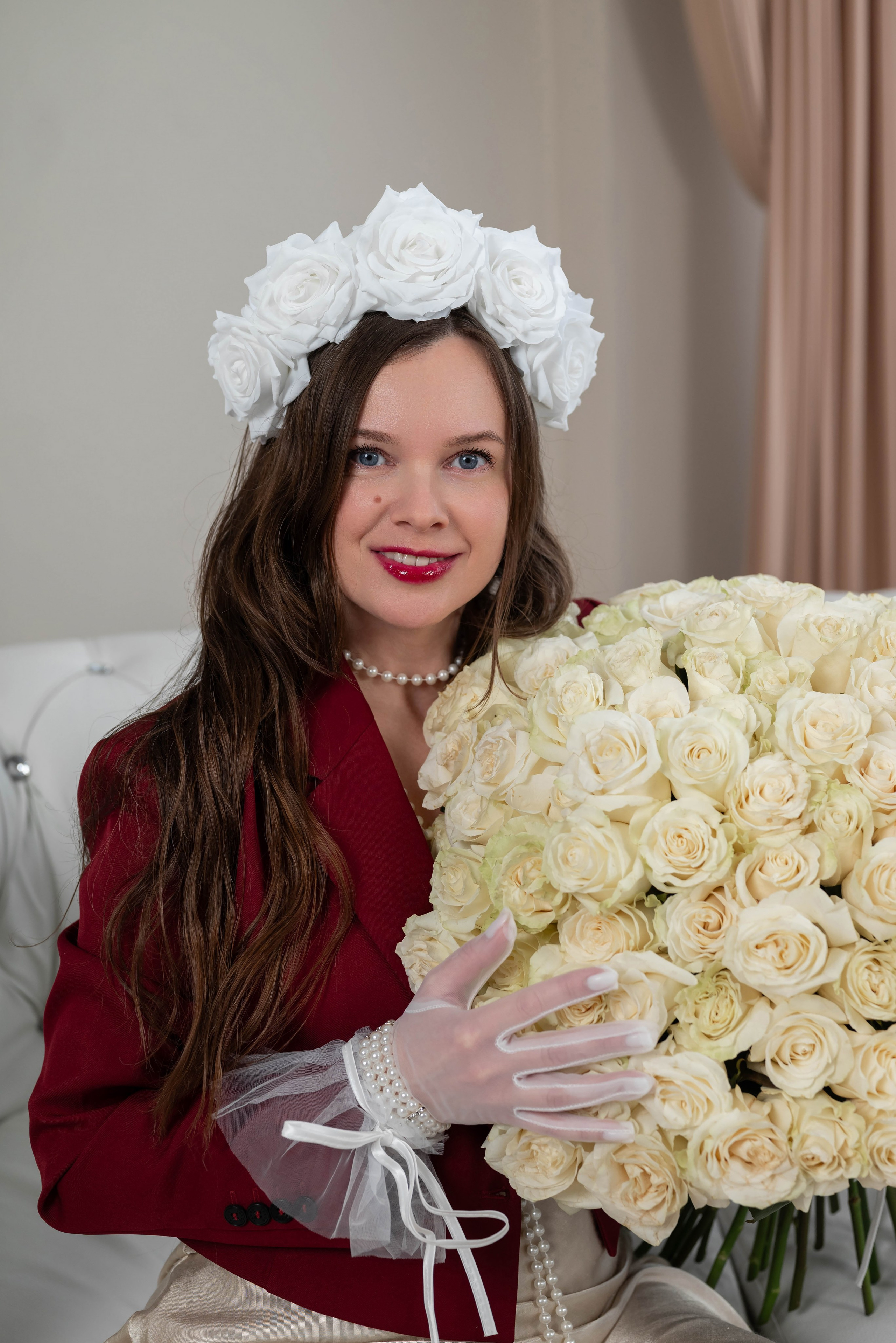 Фотопроект 101 белая роза 2026 год. Фотограф в городе Салават