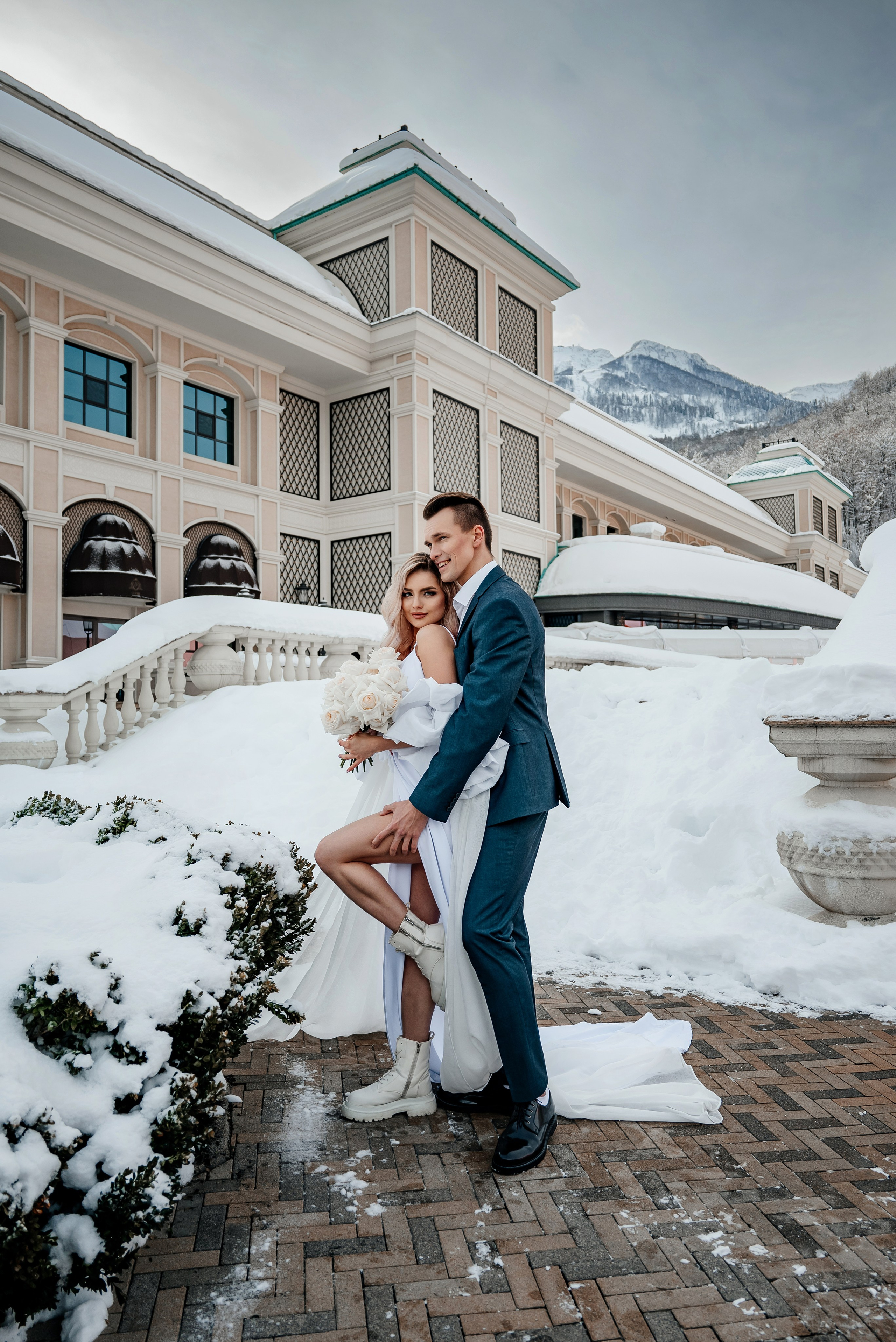 Зимняя свадьба в Сочи🥰. Свадебный и семейный фотограф в Донецке, Ростове, Севастополе!