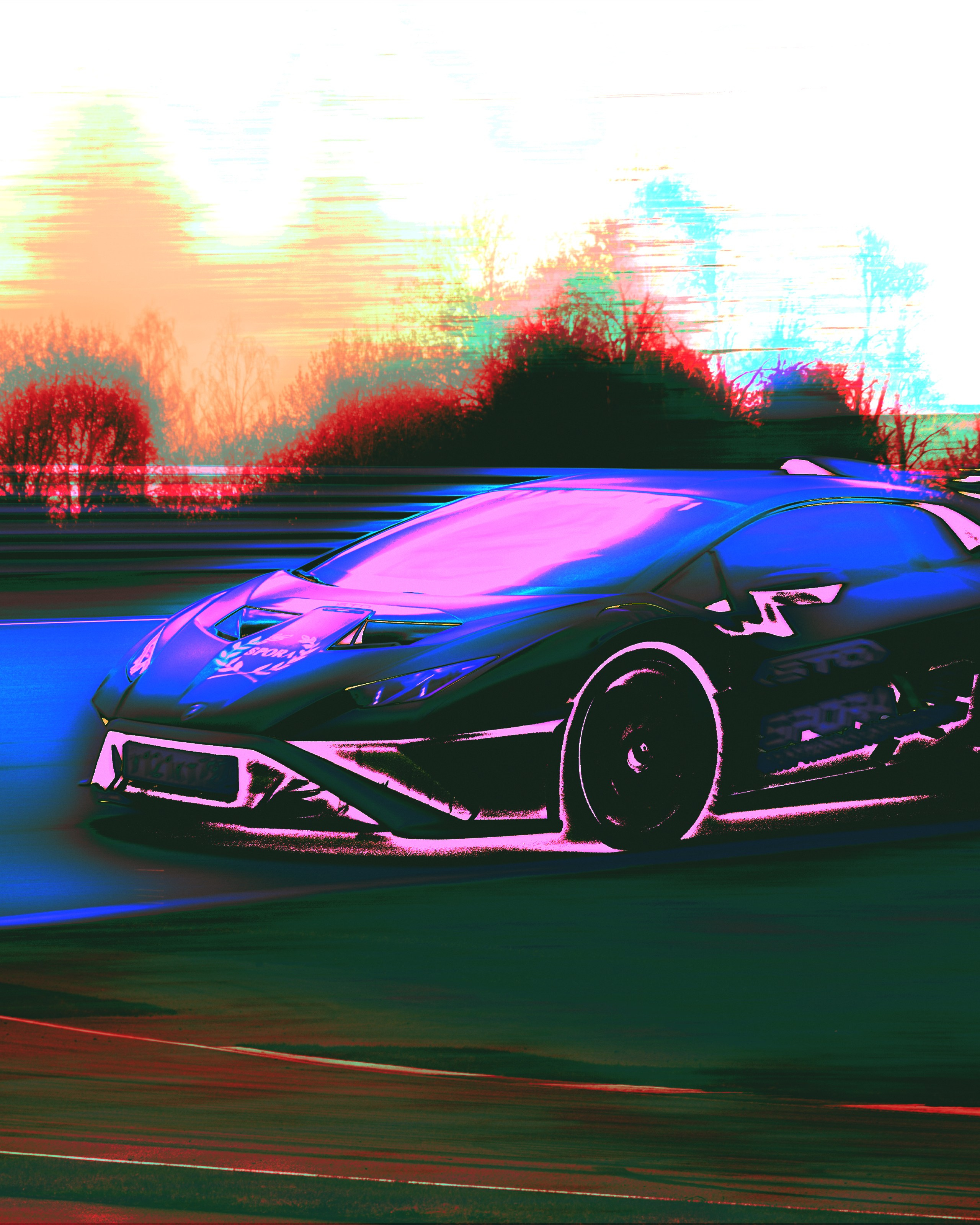 Lambva (Lamborghini Huracan STO). Автомобильный и коммерческий фотограф Москва