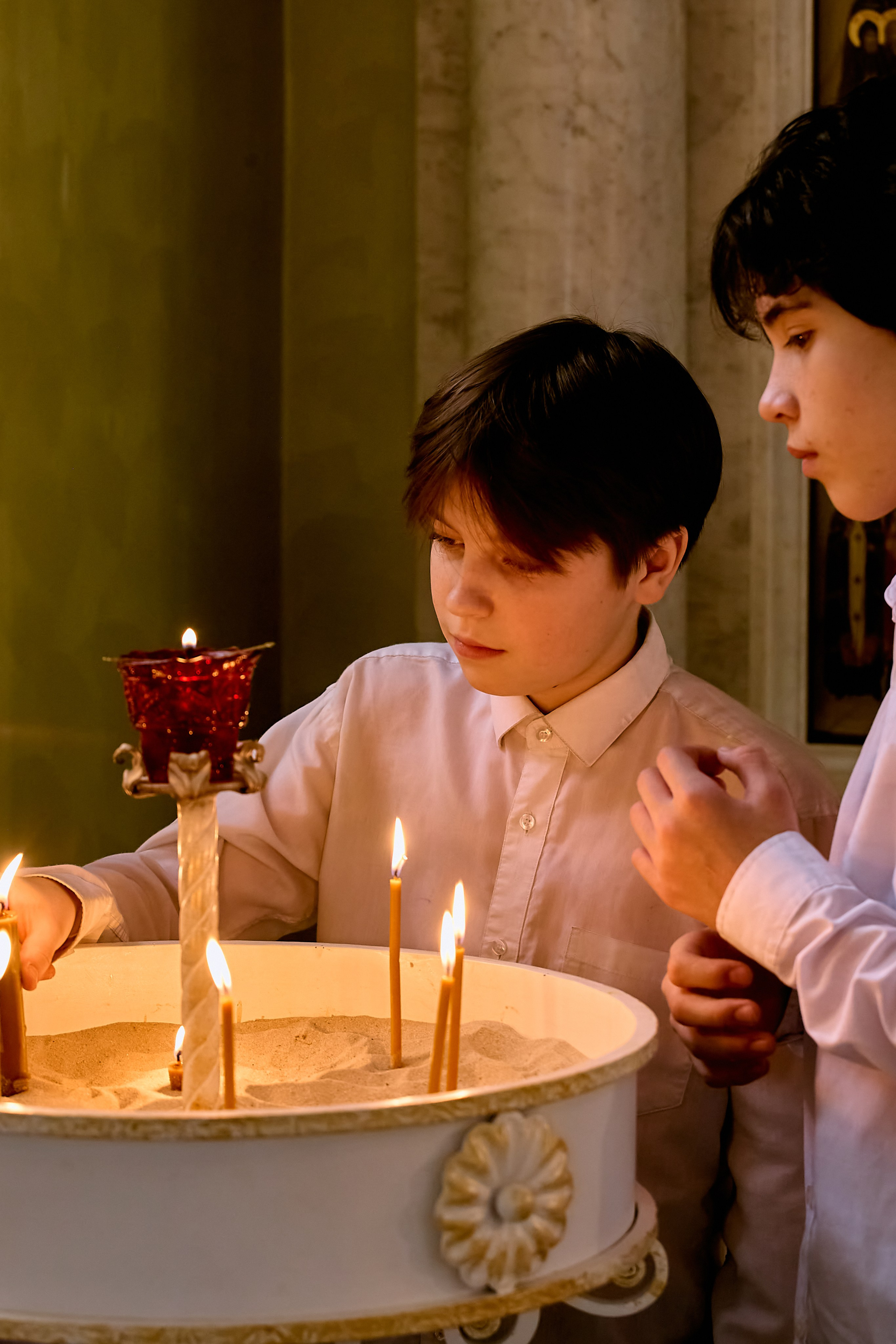 Лица Храма Детский Портрет в Храме