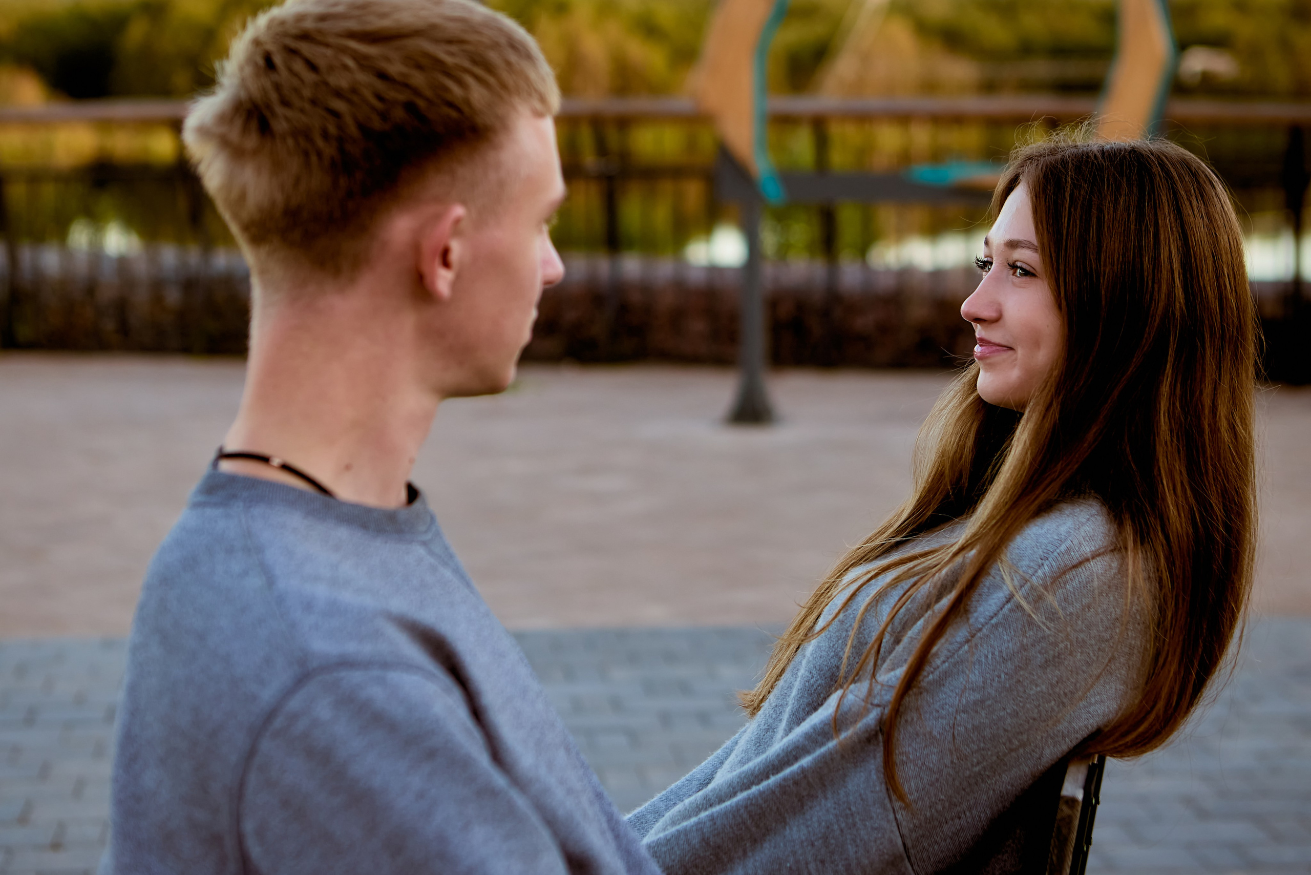 Фотосессия Золотая осень Александр и Злата