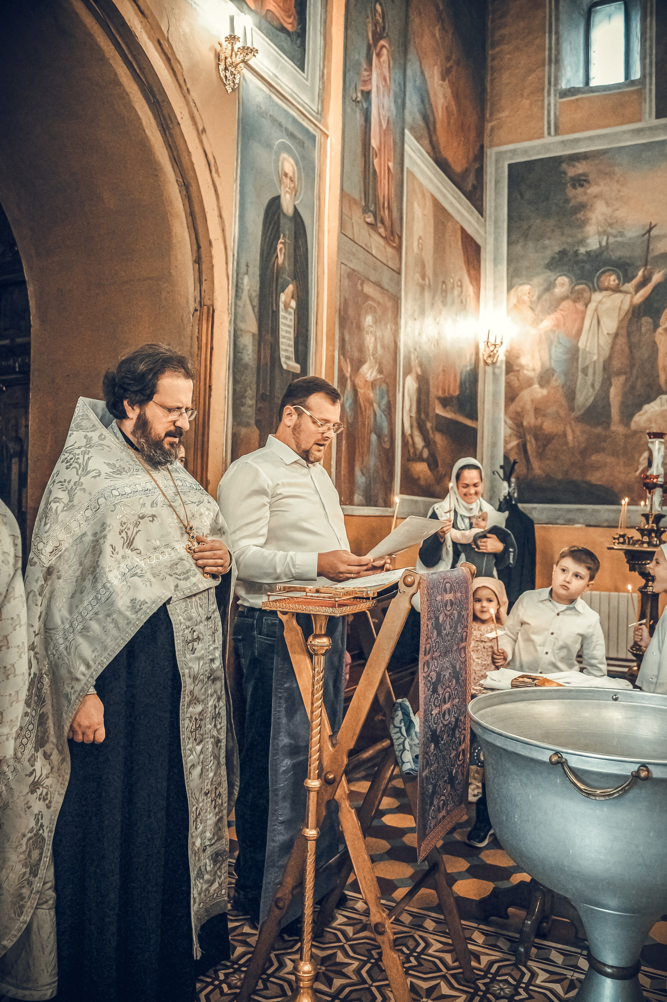 Крещение Есении Церковь Рождества Пресвятой Богородицы