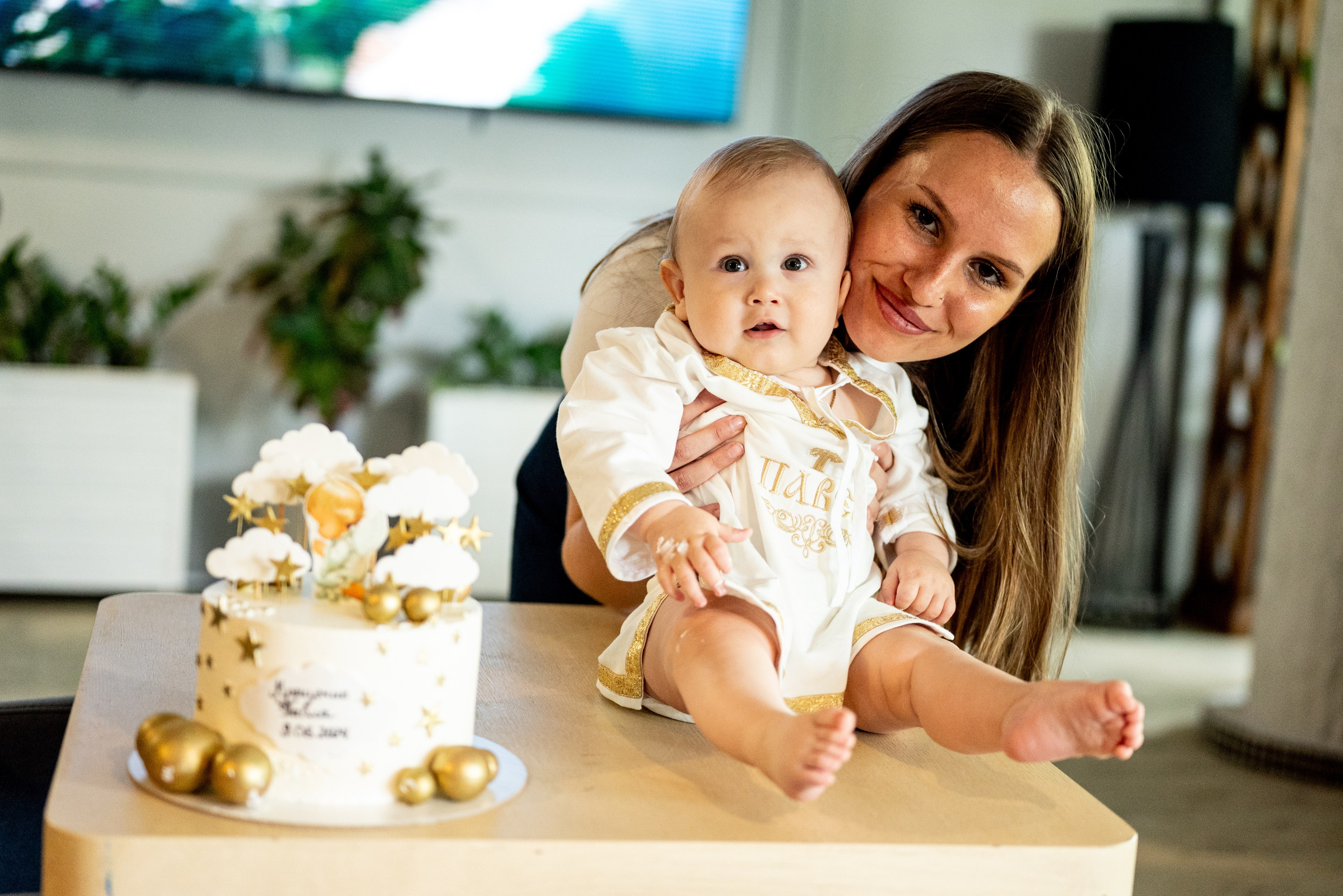 Крещение Александра. Семейный и детский фотограф Москва