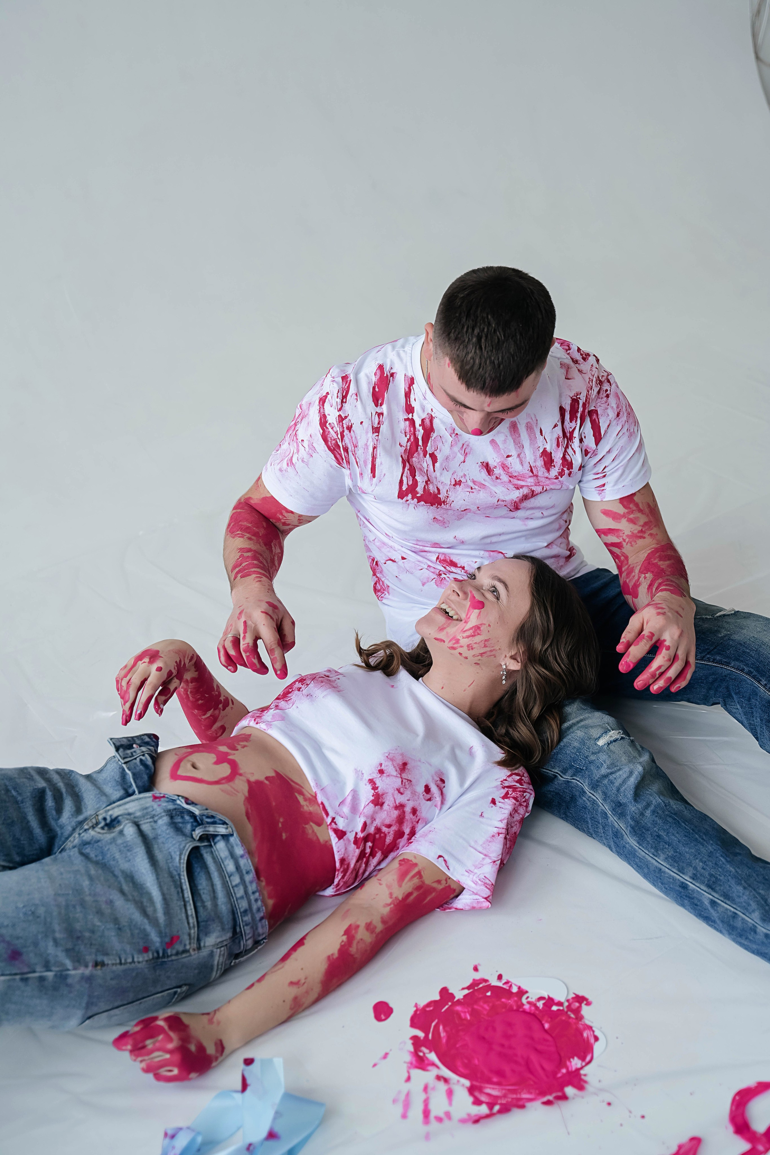 Гендер с красками. Фотограф Подольск