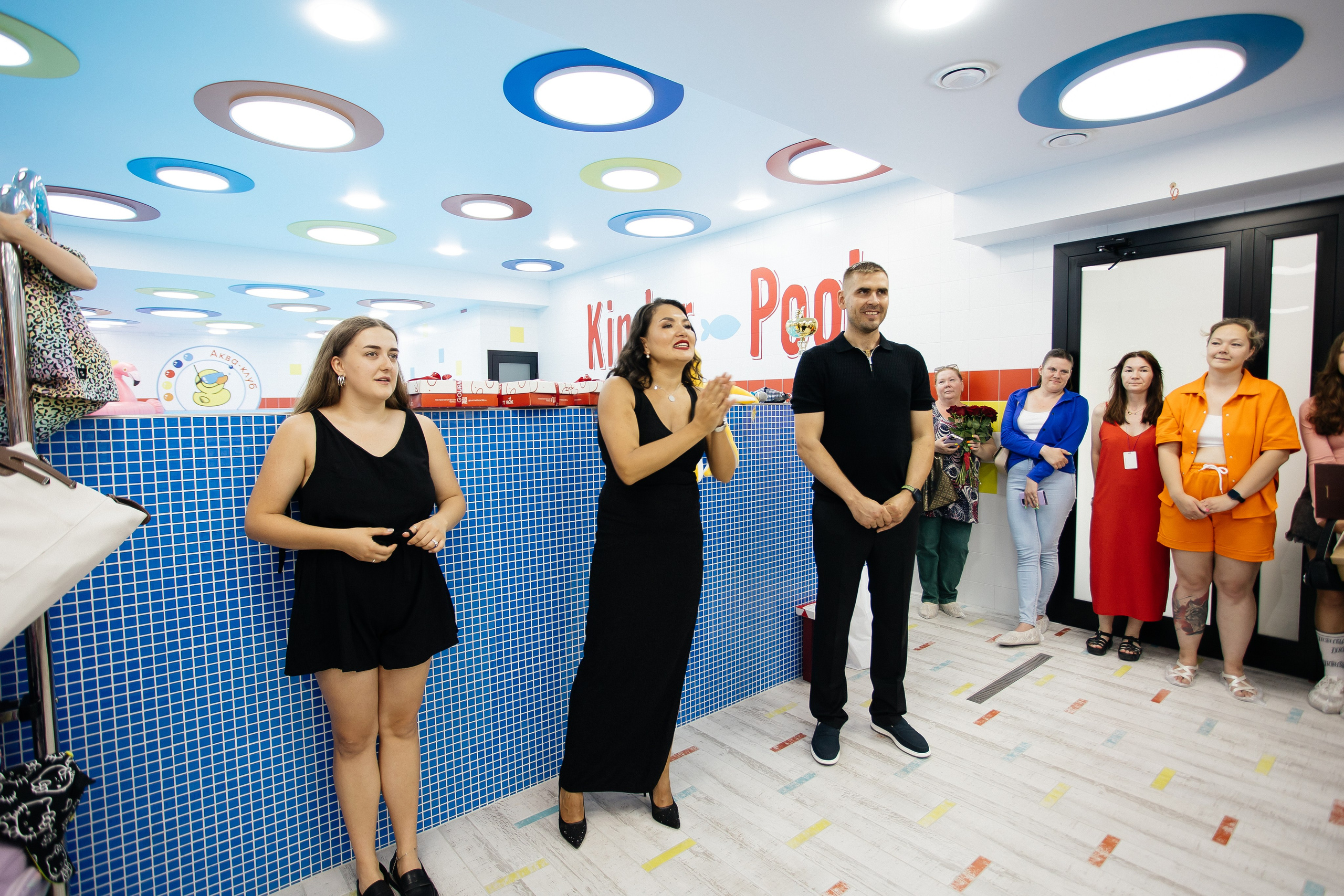 Открытие бассейна. Фотограф в Иркутске