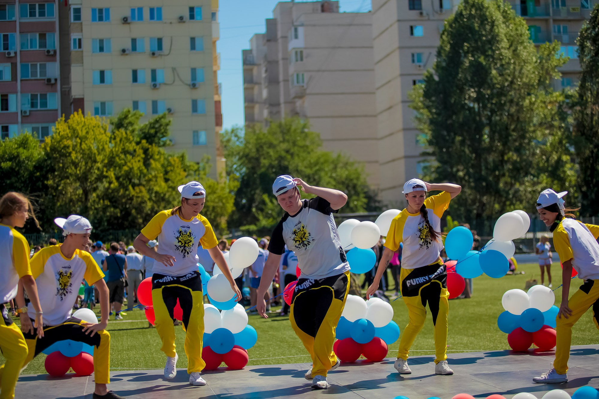 День Физкульт. Максим Матвийченко и Виктория Басова профессионалы своего дела