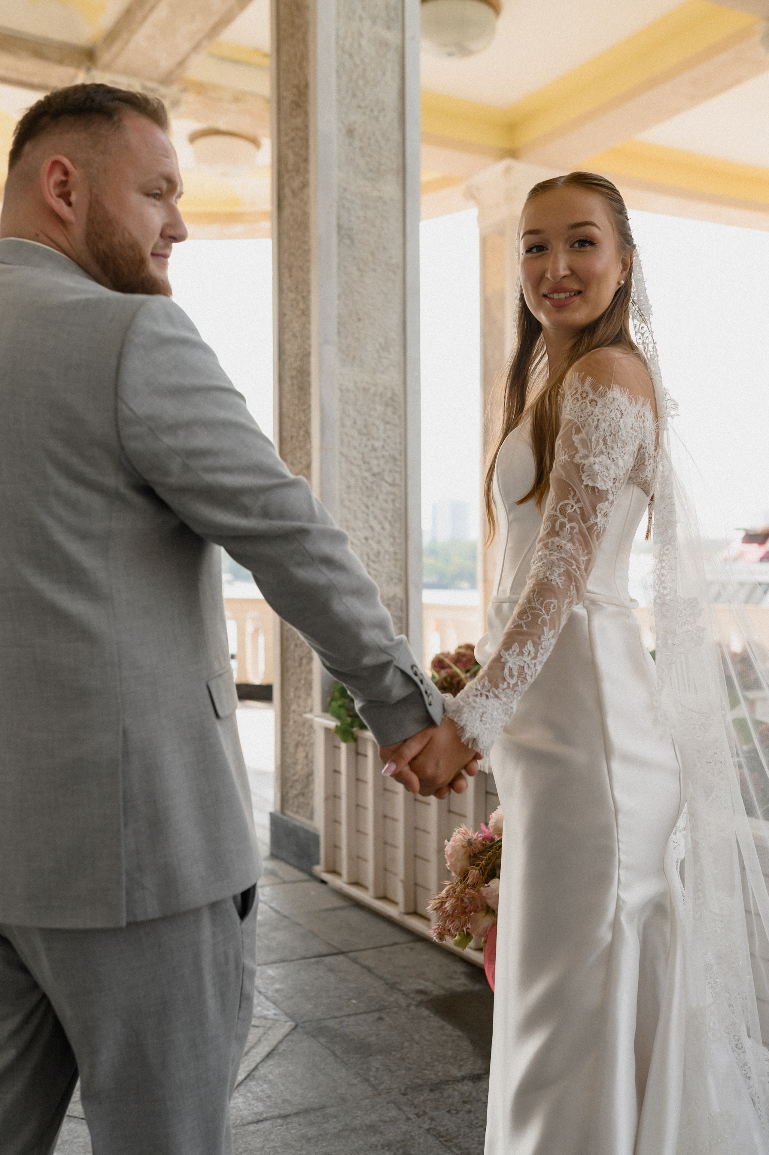 Денис и Даша. Северный речной вокзал. Семейный и свадебный lifestyle-фотограф в Москве Мария Петрова