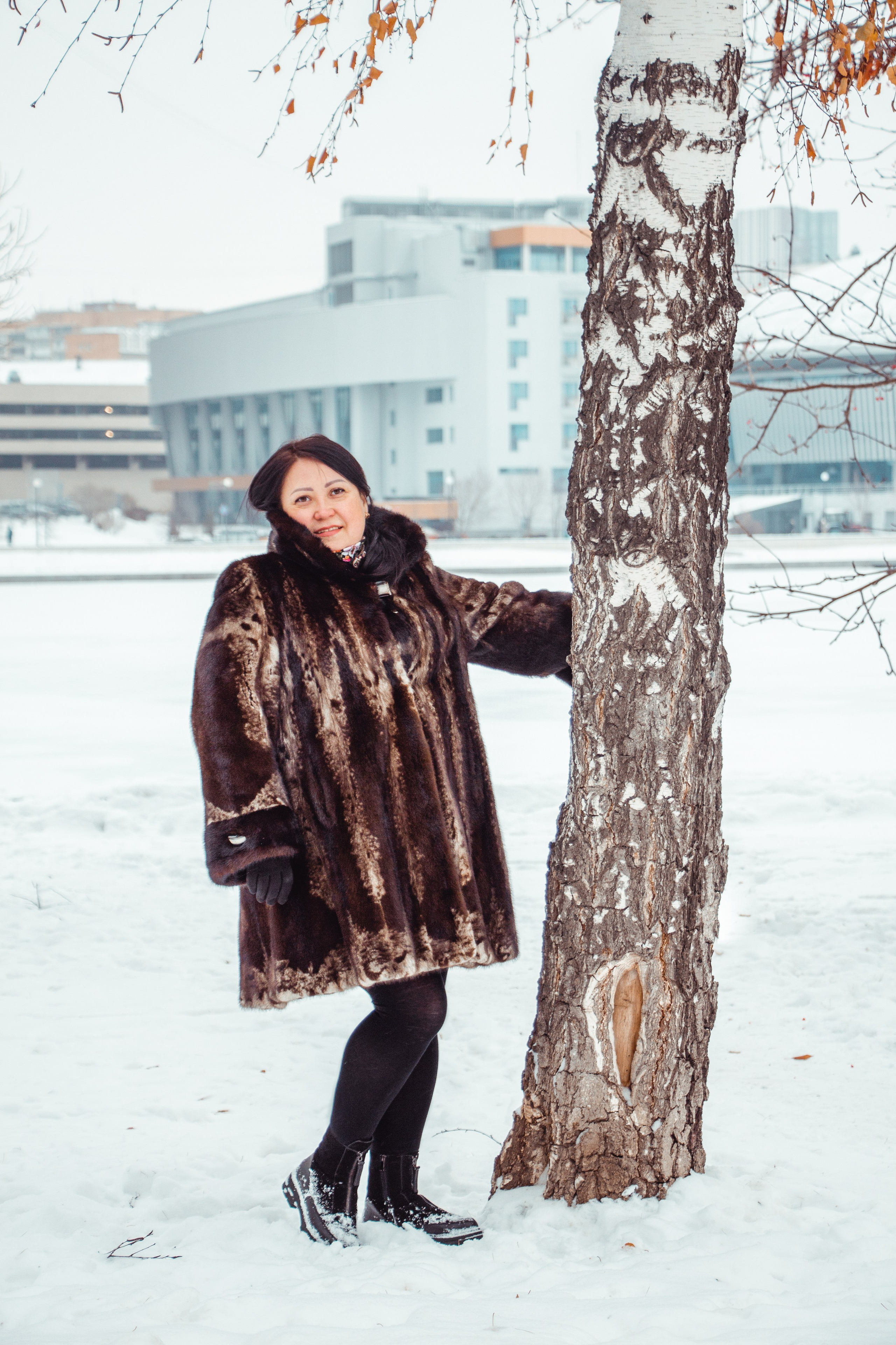 Семейная фотосессия. Татьяна. Зимний выходной с родными. Фотограф в Екатеринбурге Пойгина Елена
