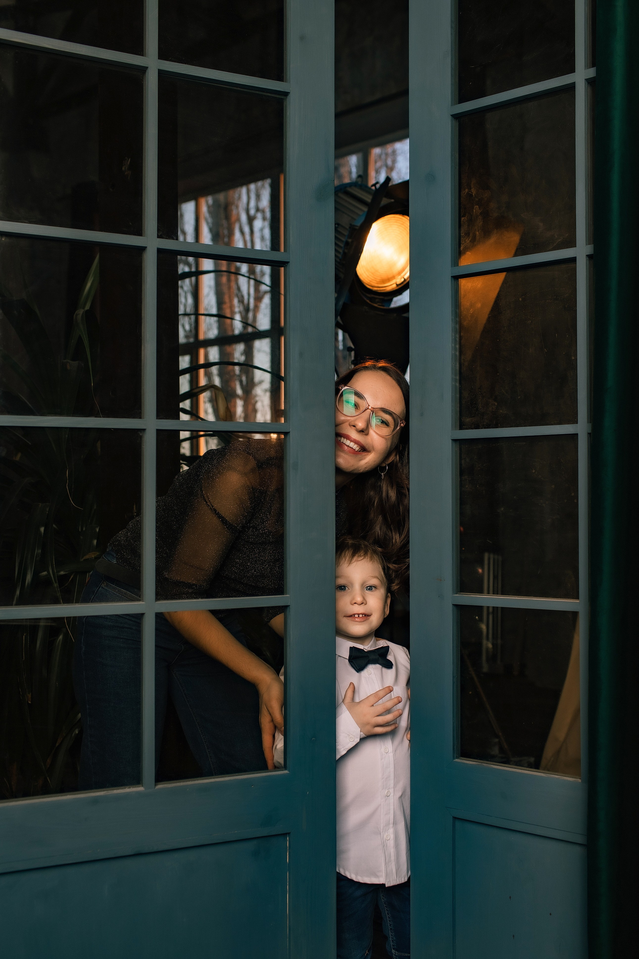 Студия Культура. Семейная новогодняя съемка. Фотограф Софья Васильковская